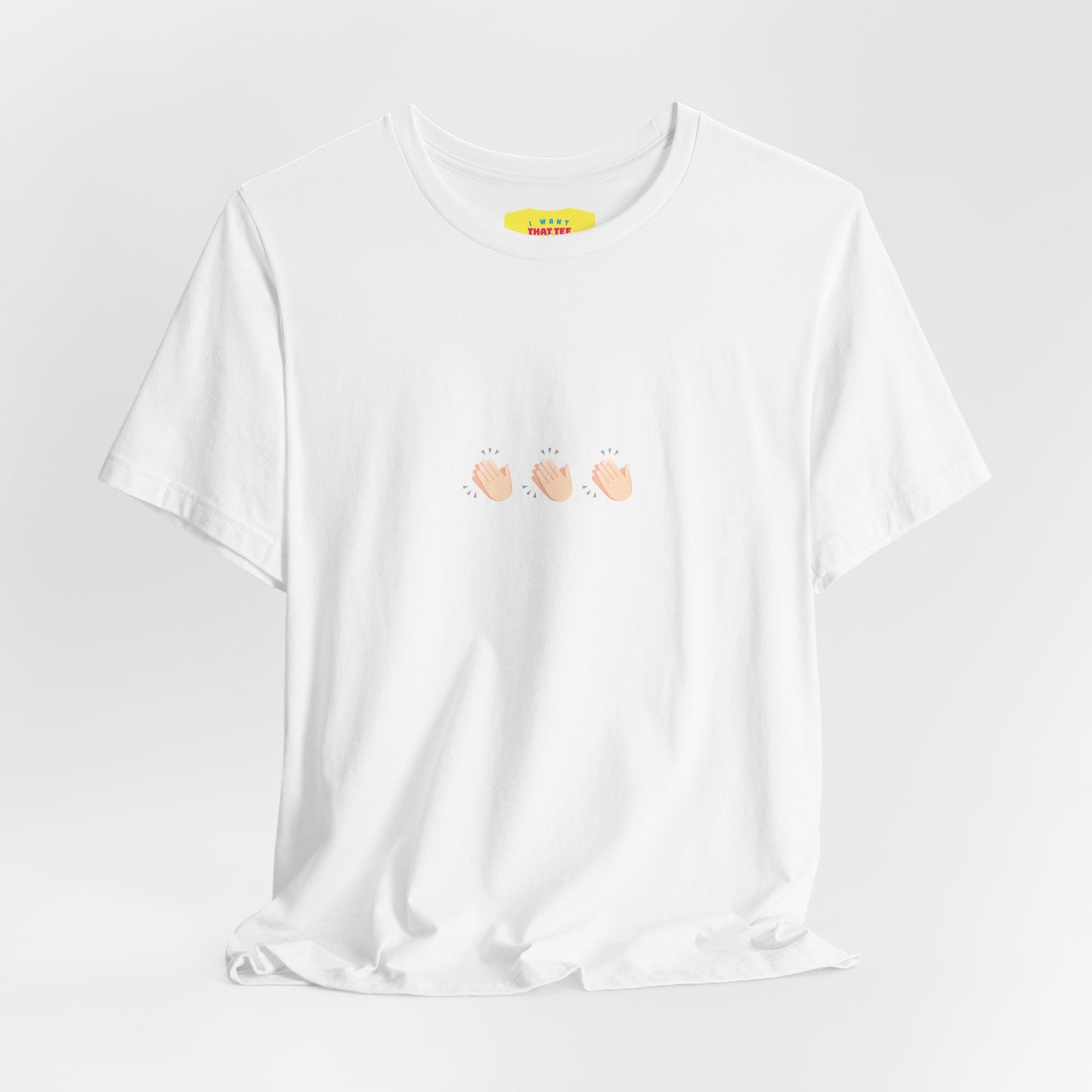 I'M HERE - APPLAUSE EMOJI (Unisex Softstyle T-Shirt)