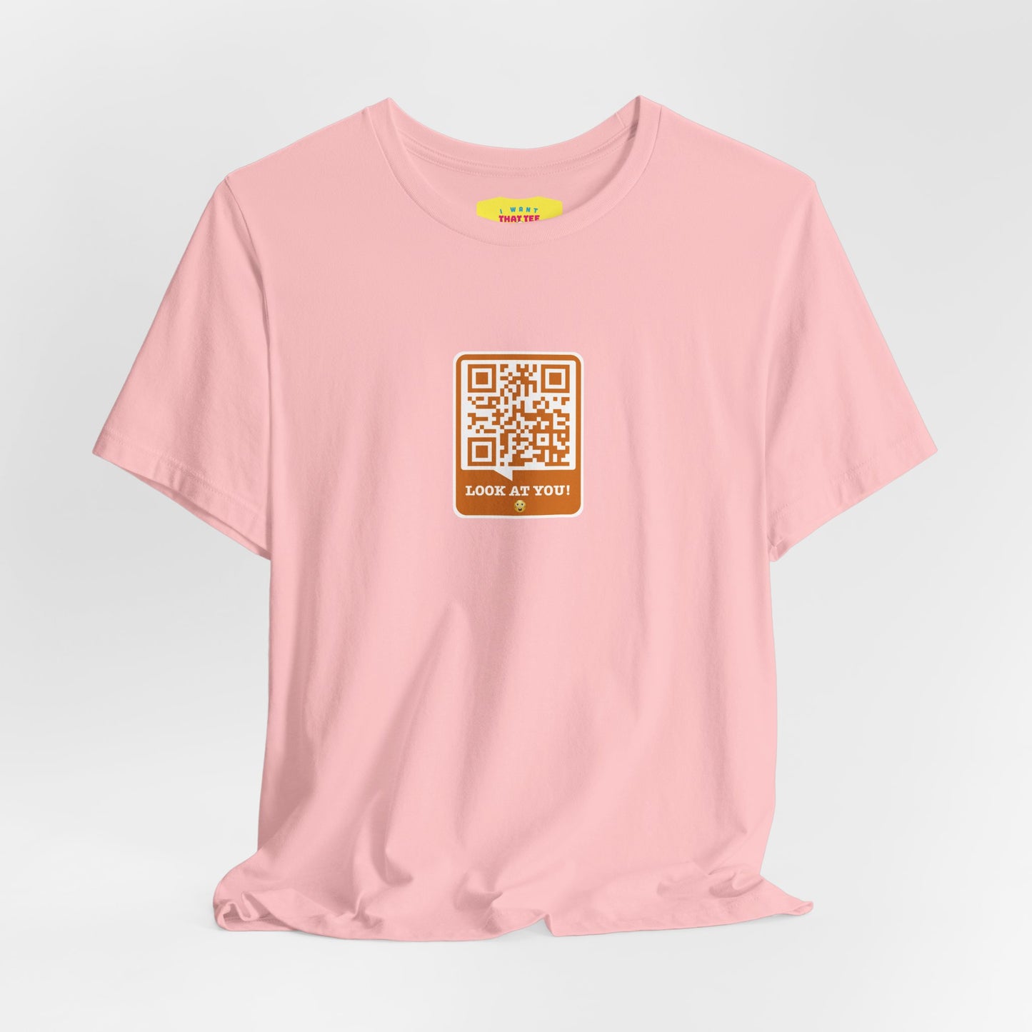 LOOK AT YOU! - PORN QR JOKE (Unisex Softstyle T-Shirt)