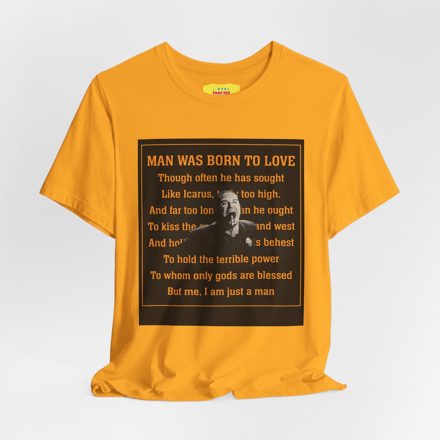 JUST A MAN - FAITH NO MORE (Unisex Softstyle T-Shirt)