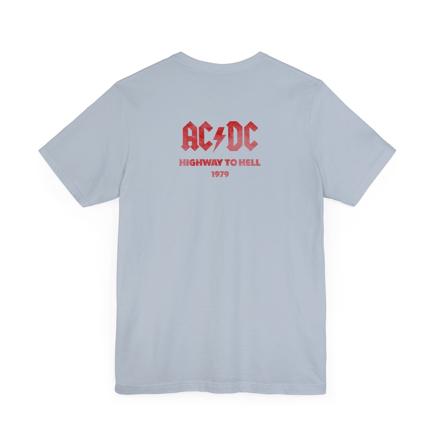 HIGHWAY TO HELL - AC/DC (Unisex Jersey Short Sleeve Tee)