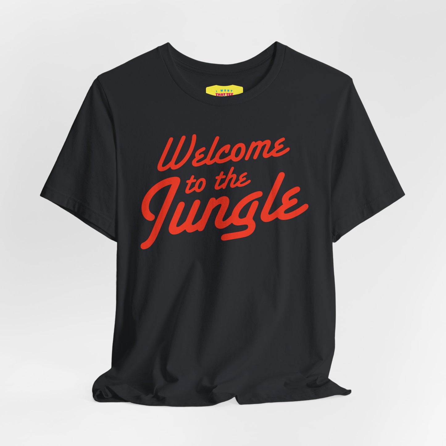 WELC0ME TO THE JUNGLE - GUNS N R0SES (Unisex Jersey Short Sleeve Tee)