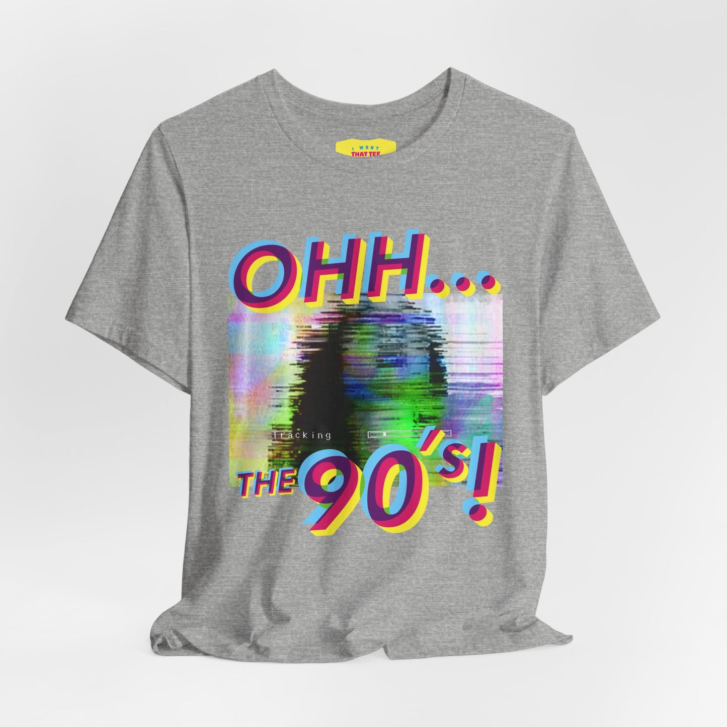 OHH... THE 90's - PORN CODER JOKE (Unisex Jersey Short Sleeve Tee)