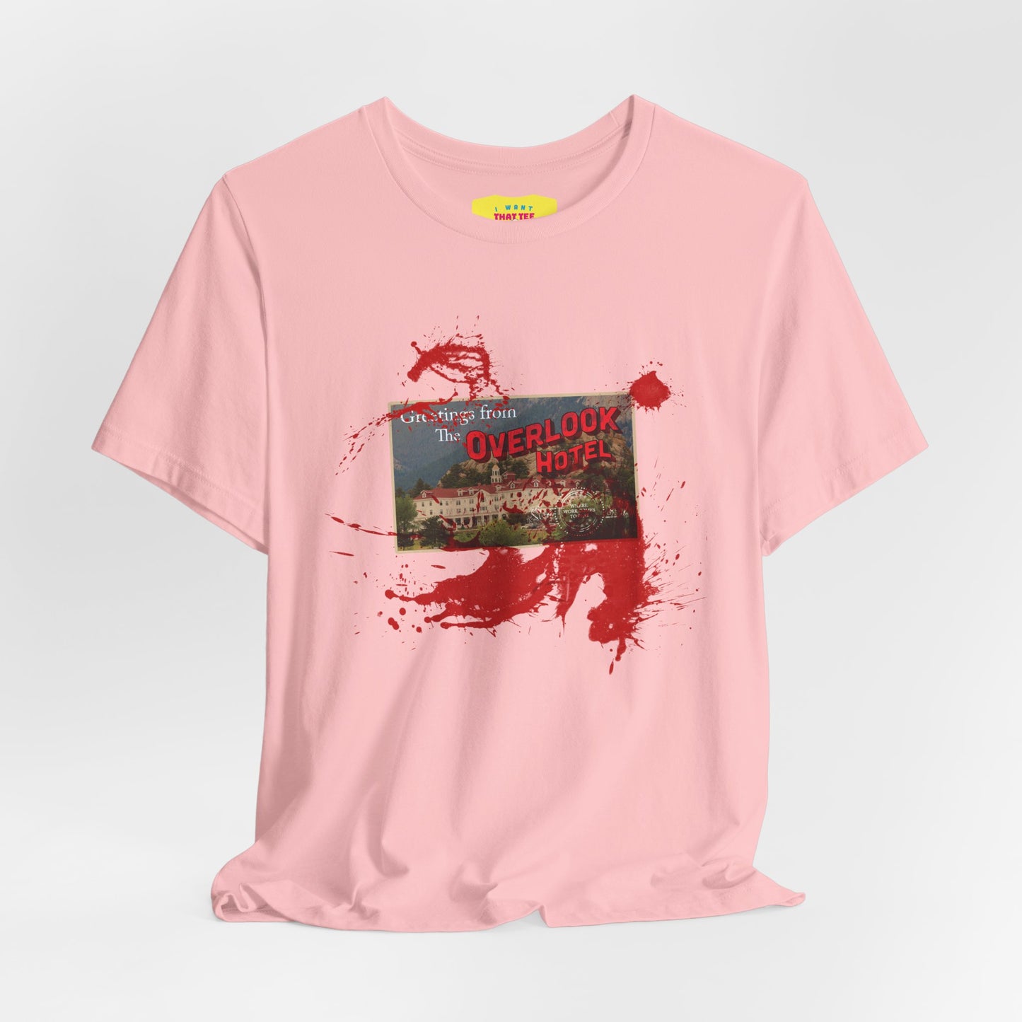 WELCOME TO OVERLOOK HOTEL - THE SHINNING (Unisex Softstyle T-Shirt)