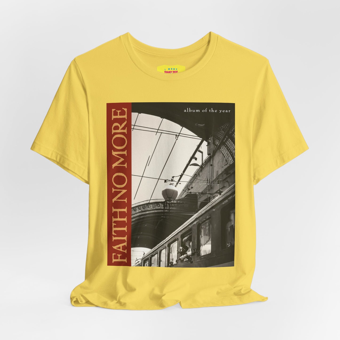 FAITH NO MORE - ALBUM OF THE YEAR (Unisex Jersey Short Sleeve Tee)