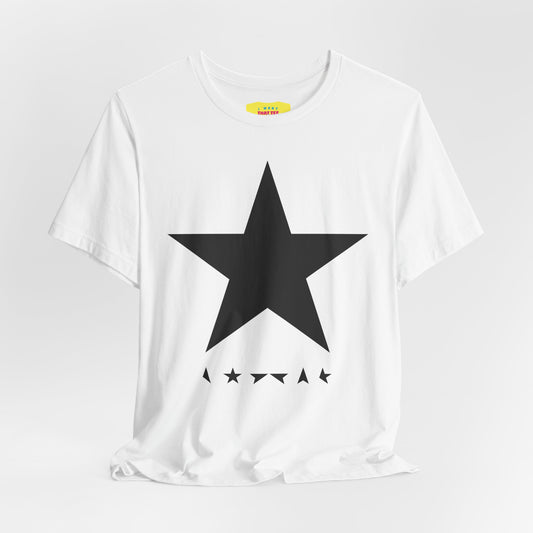 BLACKSTAR - DAVID BOWIE (Unisex Jersey Short Sleeve Tee)