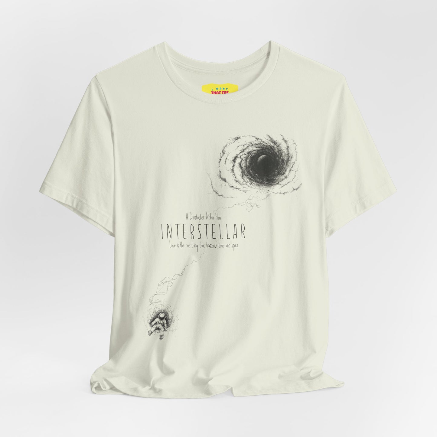 INTERSTELLAR - A CHRISTOPHER NOLAN FILM (Unisex Jersey Short Sleeve Tee)