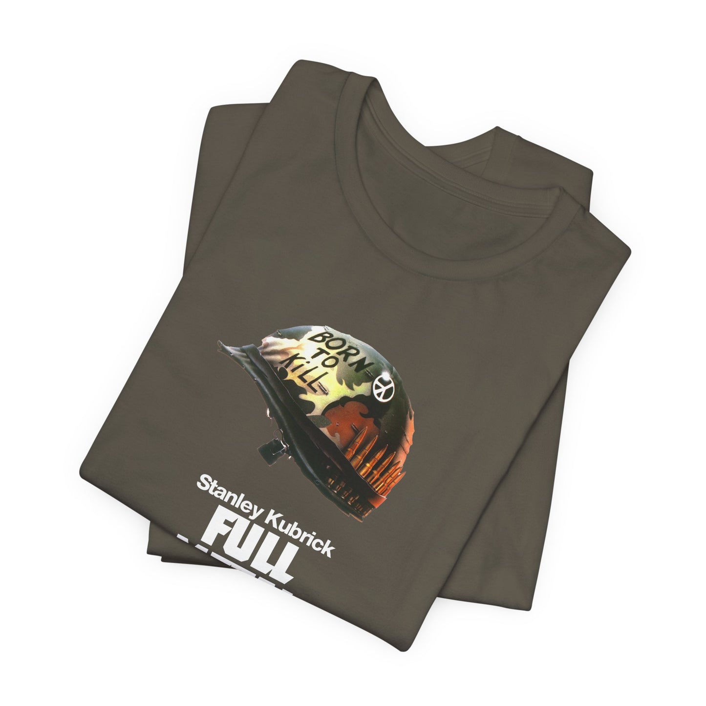 FULL METAL T-SHIRT - STANLEY KUBRICK'S MOVIE JOKE (Unisex Softstyle T-Shirt)