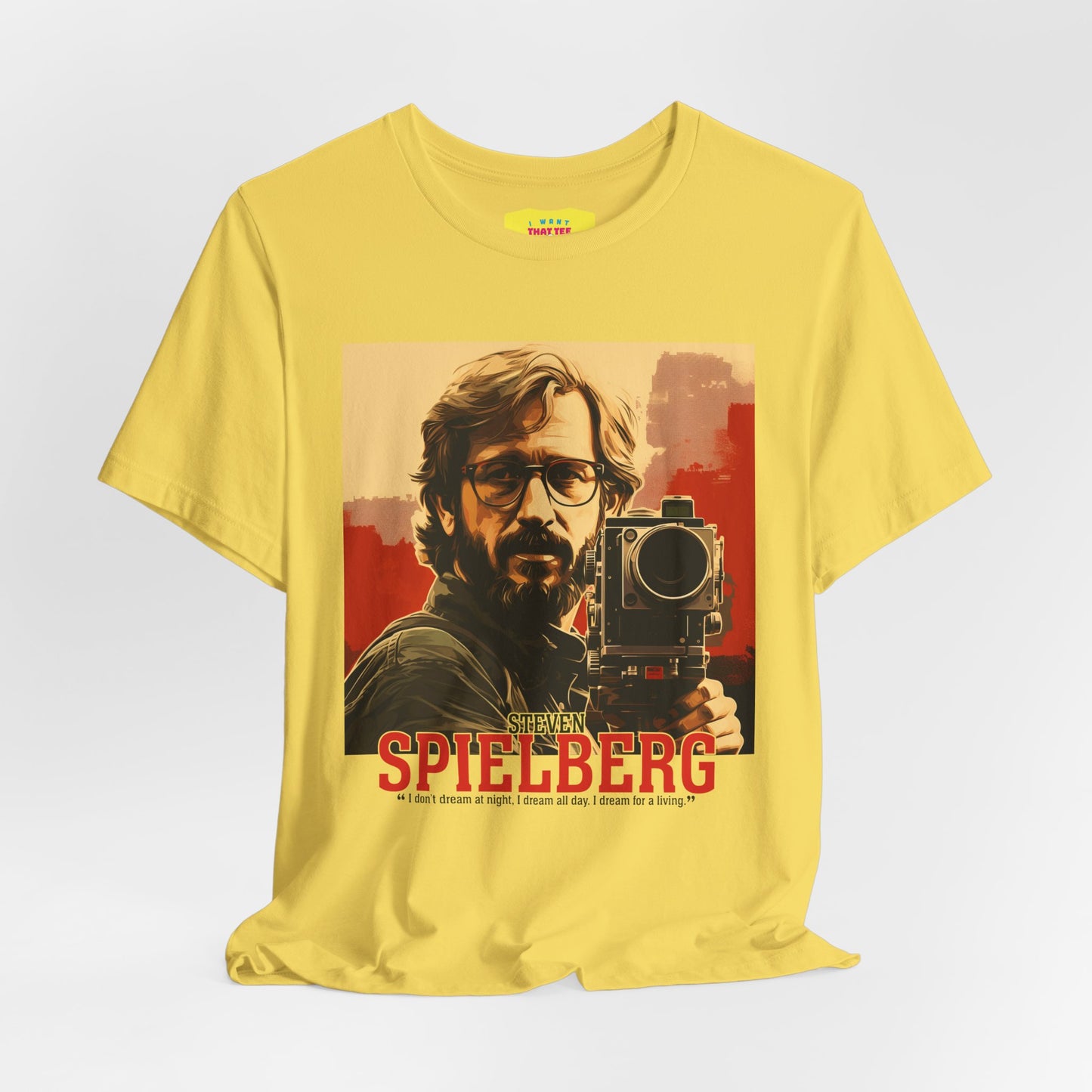 STEVEN SPIELBERG QUOTE (Unisex Softstyle T-Shirt)