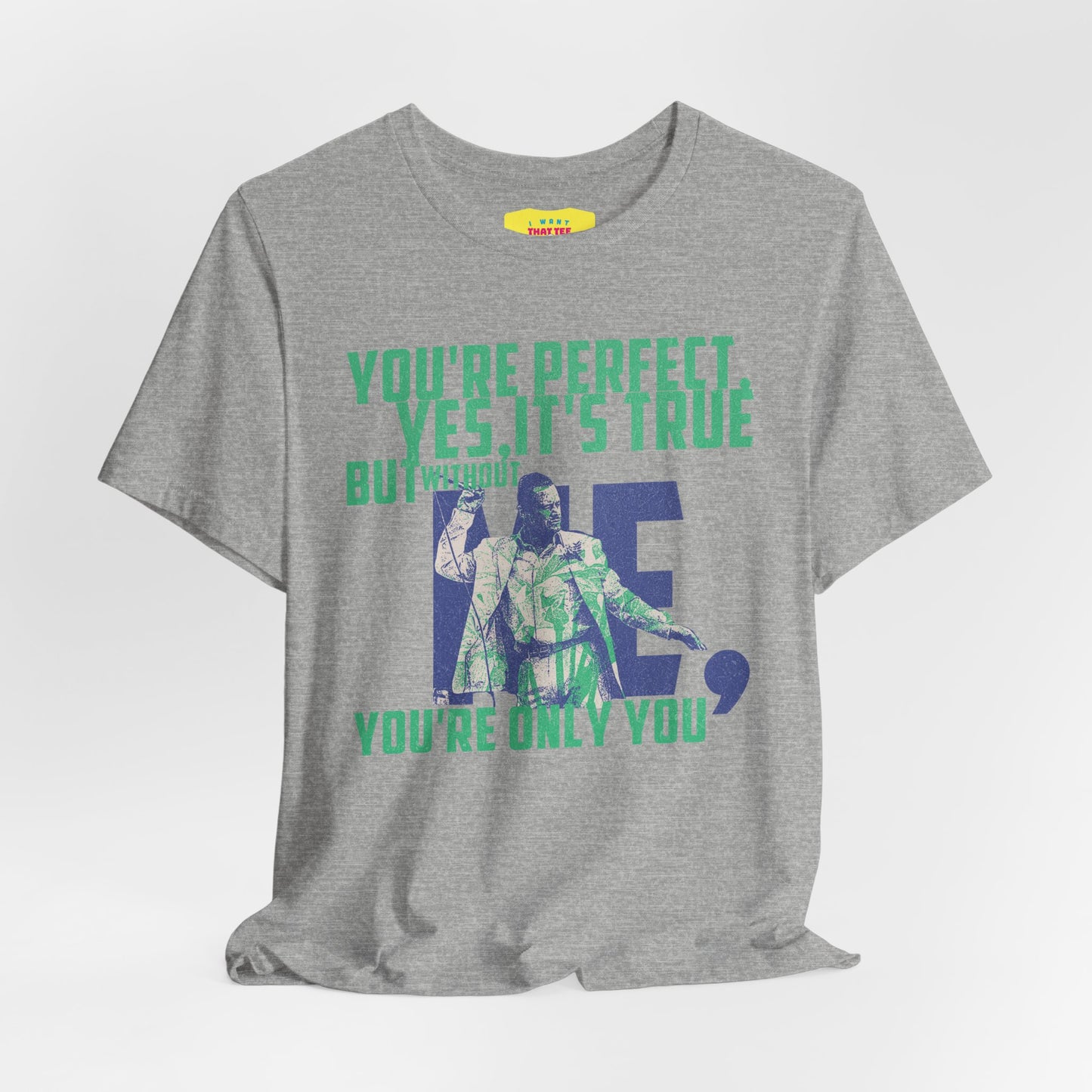 YOU'RE PERFECT, YES IT'S TRUE - FAITH NO MORE (Unisex Jersey Short Sleeve Tee)