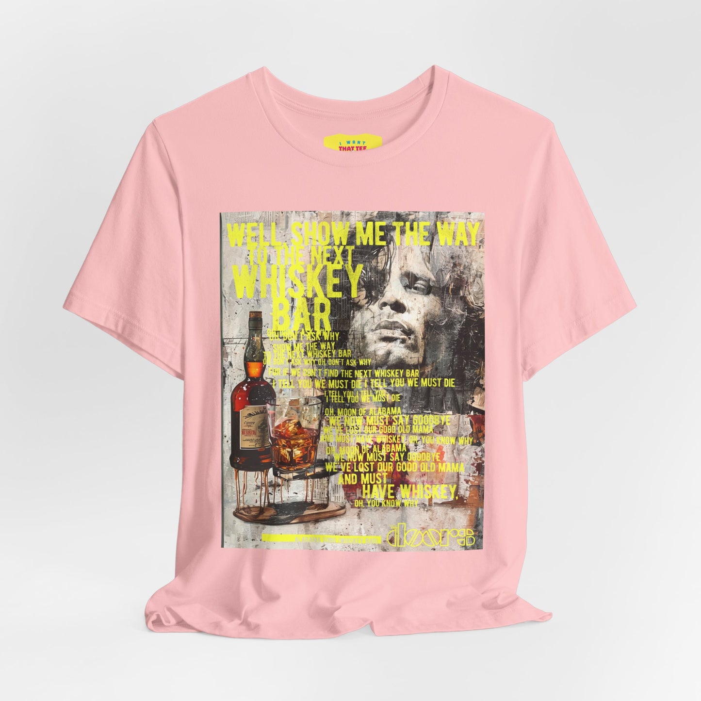 ALABAMA SONG (WHISKY BAR) - THE DOORS (Unisex Jersey Short Sleeve Tee)