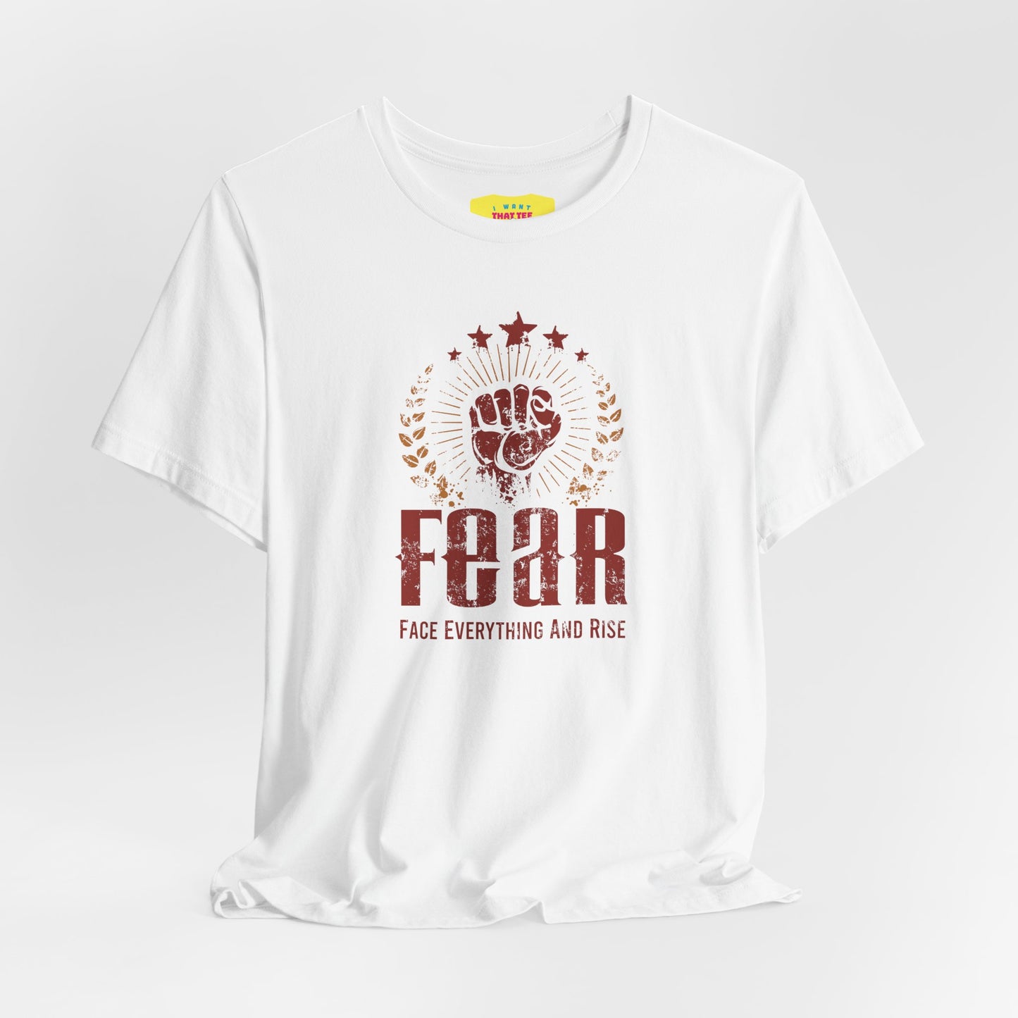 FEAR - FACE EVERYTHING AND RISE (Unisex Jersey Short Sleeve Tee)