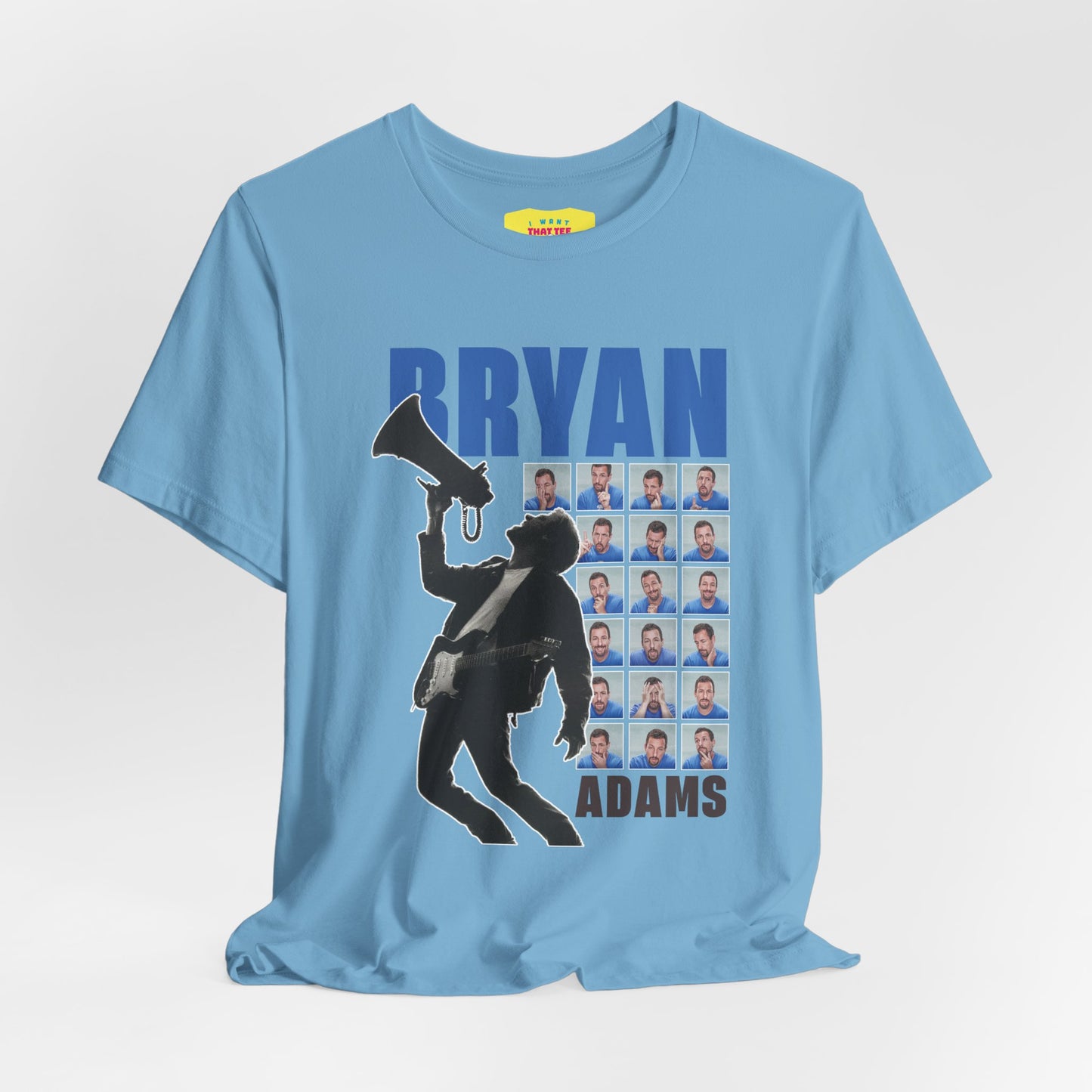 BRYAN ADAMS - ADAM SANDLER JOKE (Unisex Jersey Short Sleeve Tee)