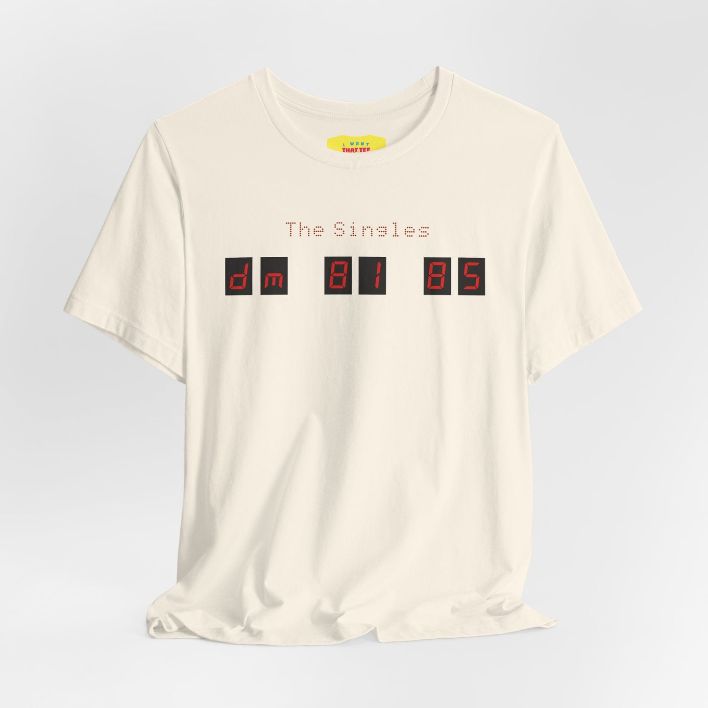 DEPECHE MODE - THE SINGLES (Unisex Jersey Short Sleeve Tee)