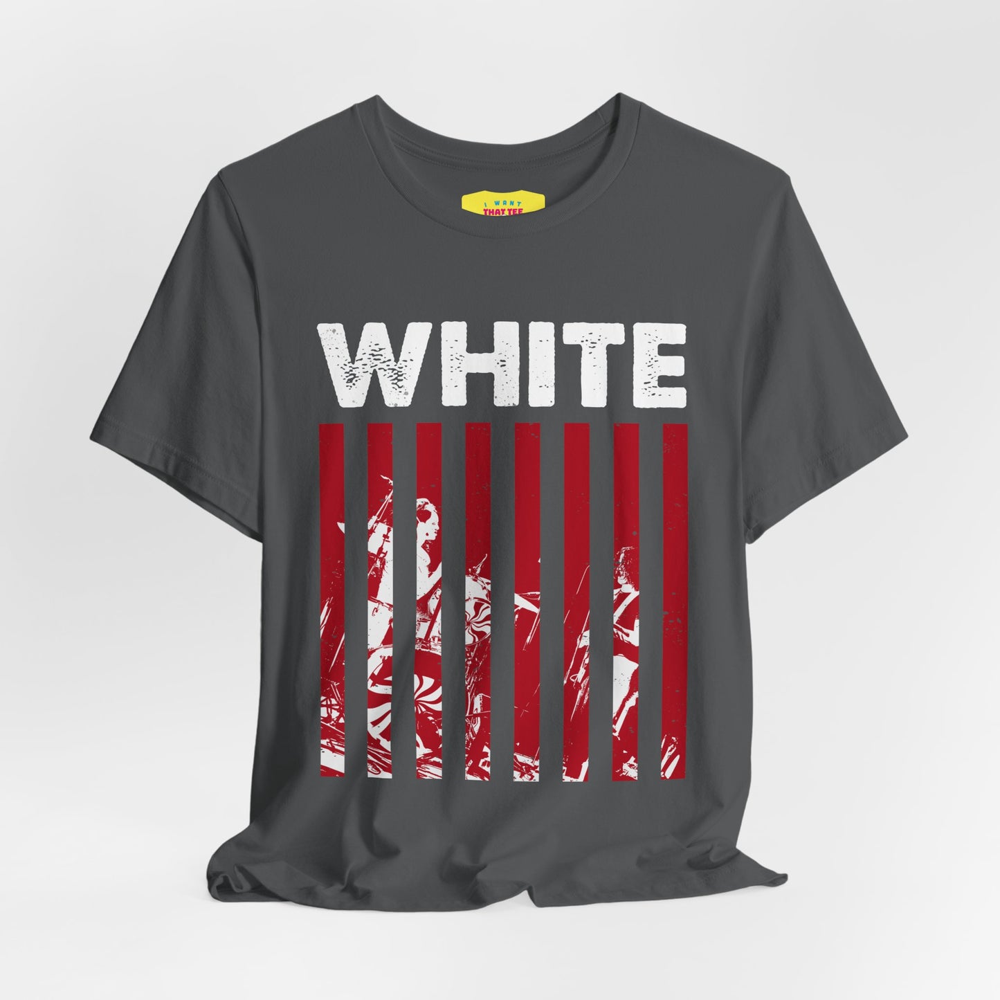 WHITE STRIPES (Unisex Jersey Short Sleeve Tee)