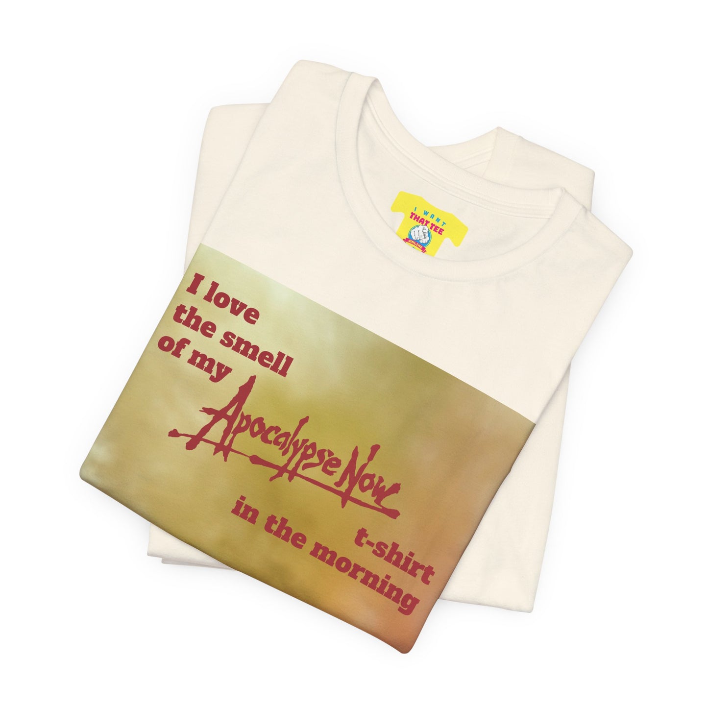 APOCALYPSE NOW QUOTE JOKE (Unisex Jersey Short Sleeve Tee)