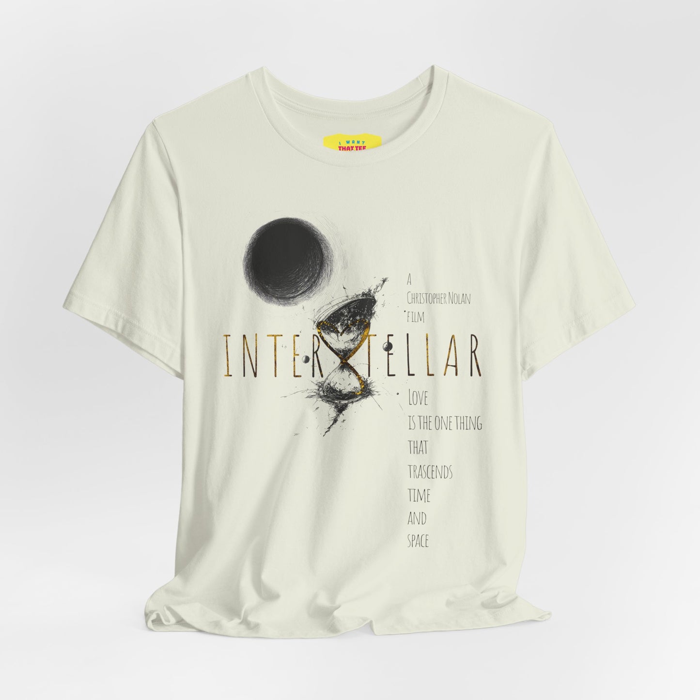 INTERSTELLAR - A CHRISTOPHER NOLAN FILM (Unisex Jersey Short Sleeve Tee)