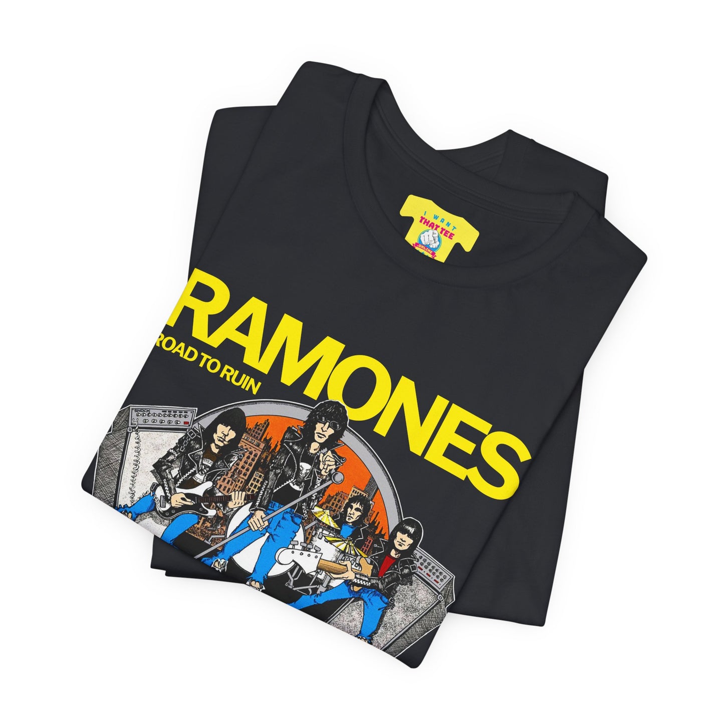 RAMONES ROAD TO RUIN COVER ALBUM (Unisex Softstyle T-Shirt)