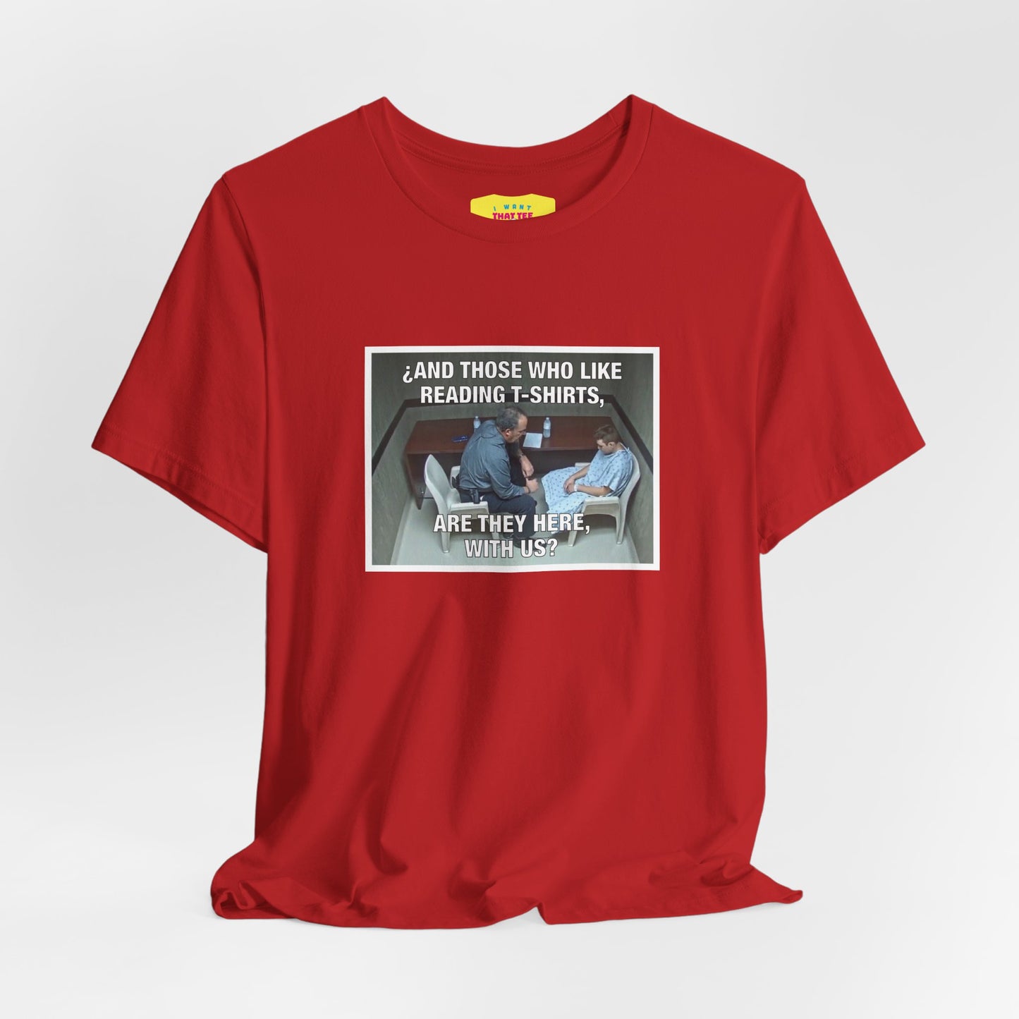 THOSE WHO LIKE READING T-SHIRTS - SPIRITISM (Unisex Softstyle T-Shirt)