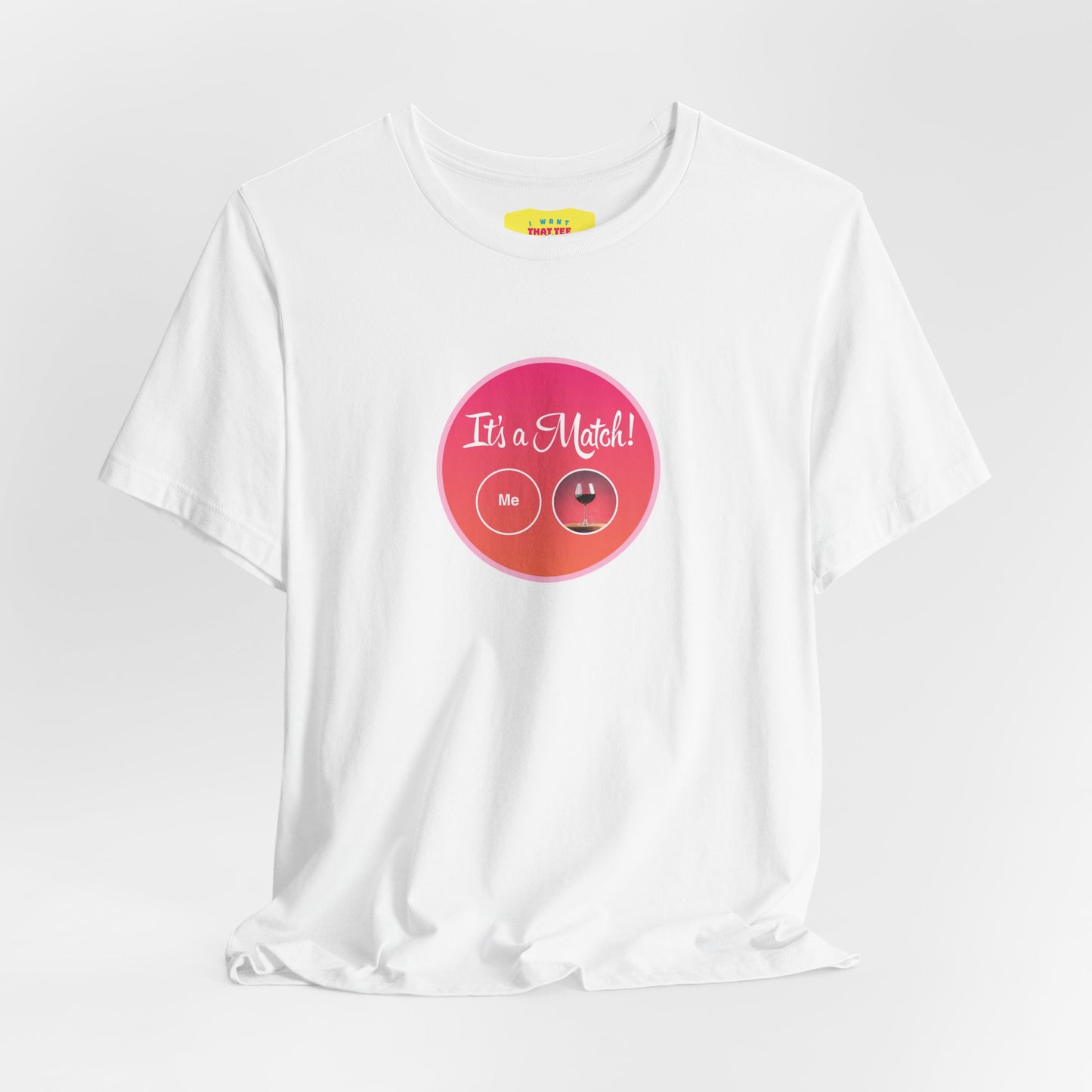 WINE TINDER MATCH (Unisex Softstyle T-Shirt)