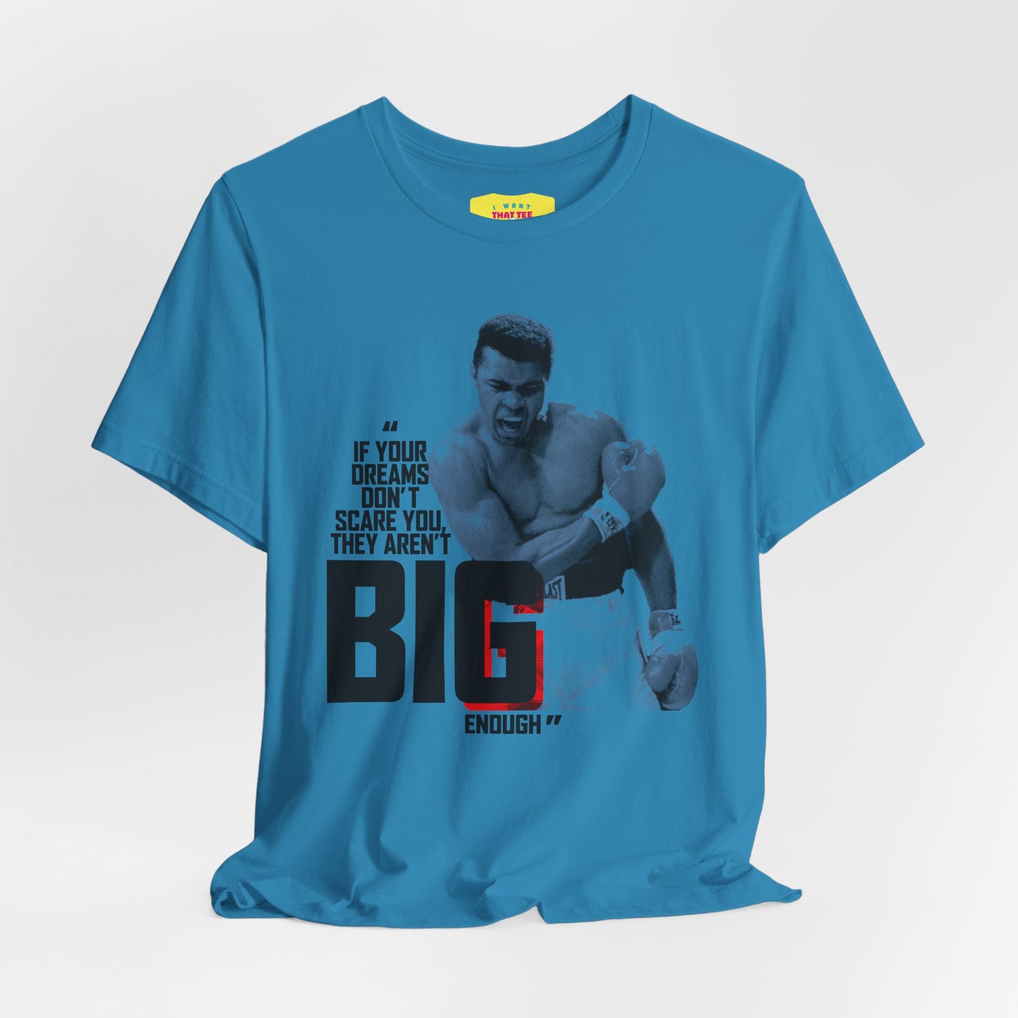 MUHAMMAD ALI QUOTE (Unisex Softstyle T-Shirt)