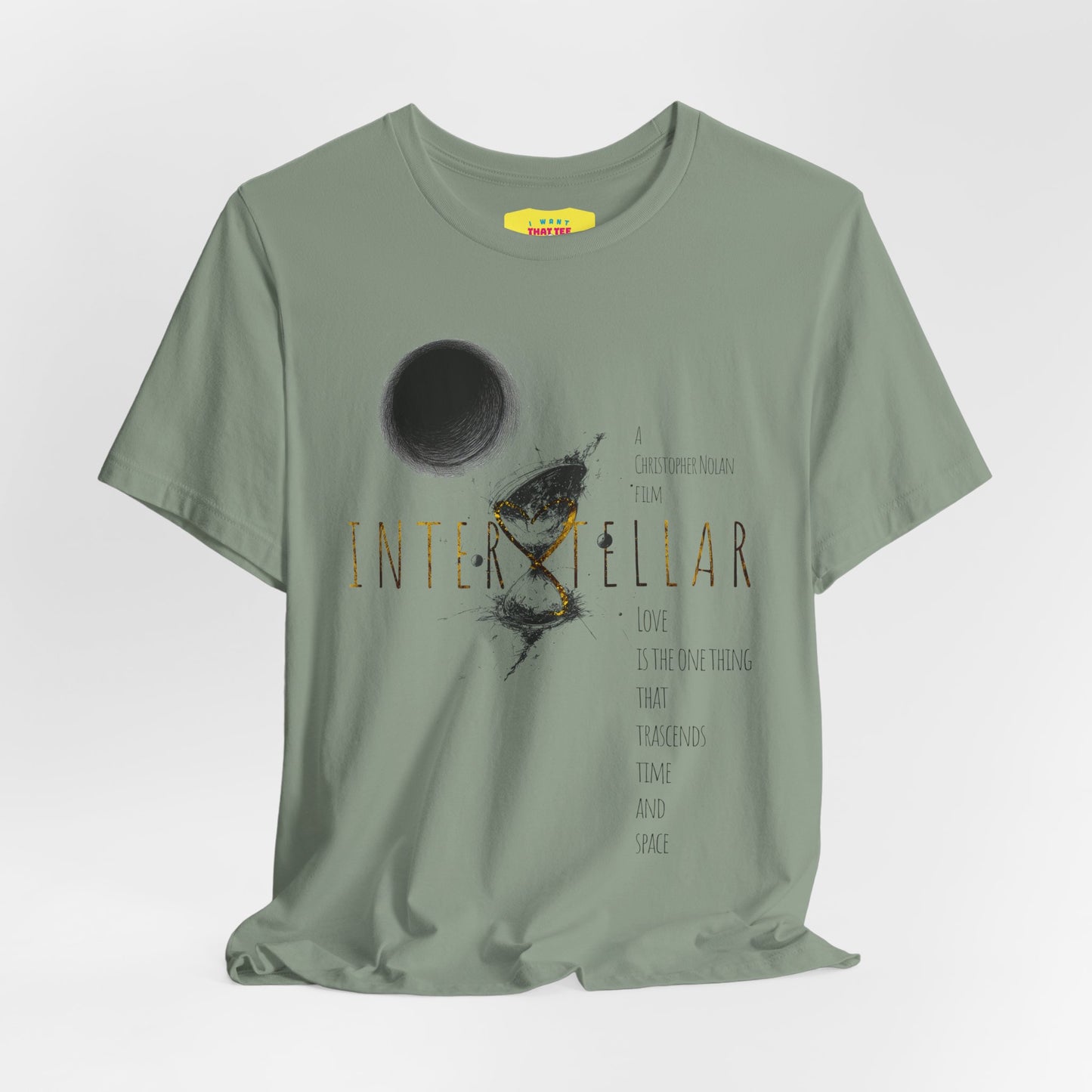 INTERSTELLAR - A CHRISTOPHER NOLAN FILM (Unisex Jersey Short Sleeve Tee)