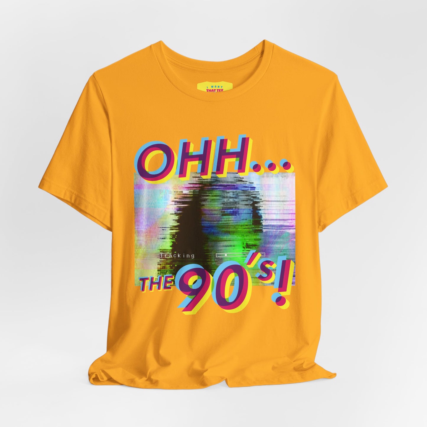 OHH... THE 90's - PORN CODER JOKE (Unisex Jersey Short Sleeve Tee)