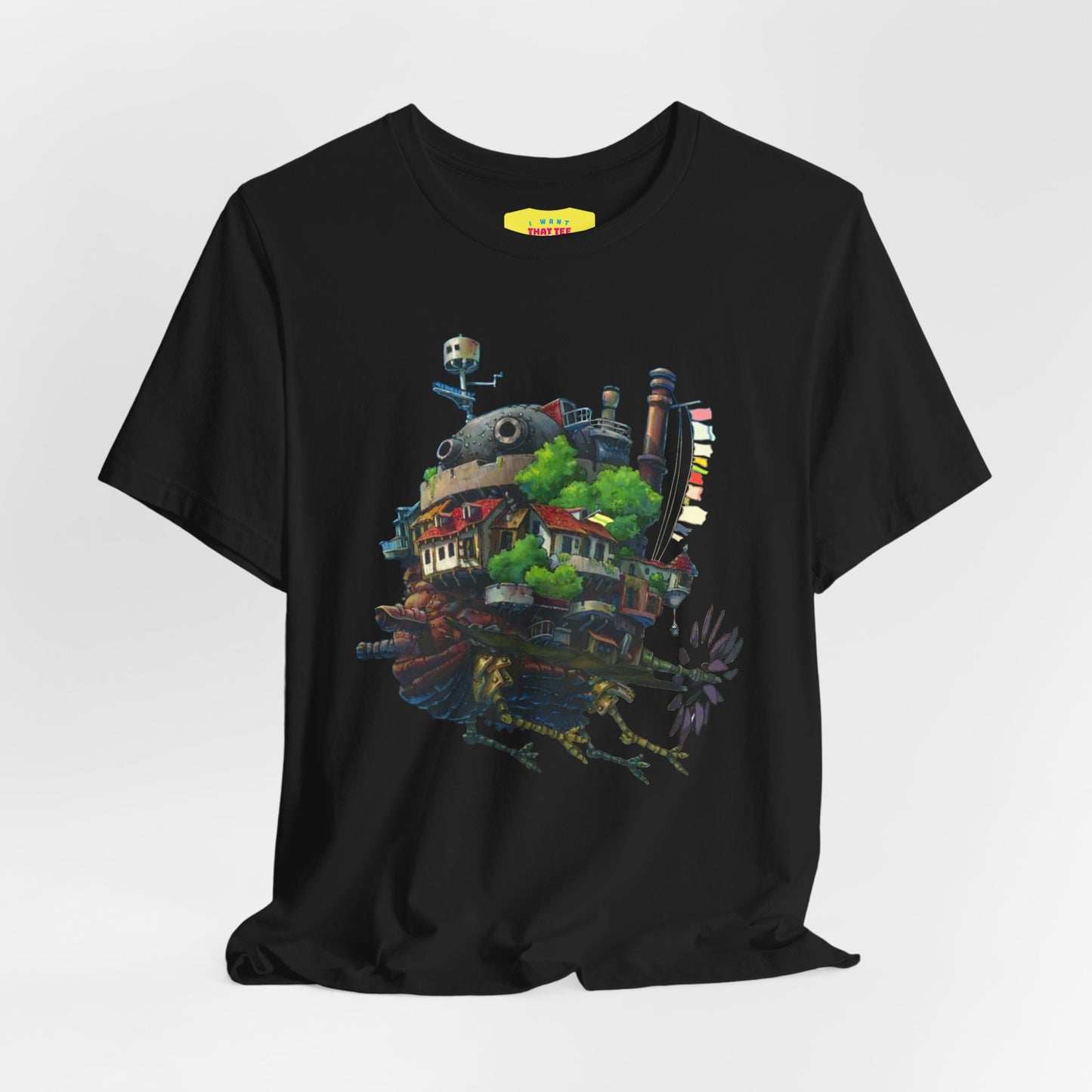 HOWL'S MOVING CASTLE (Unisex Jersey Short Sleeve Tee)