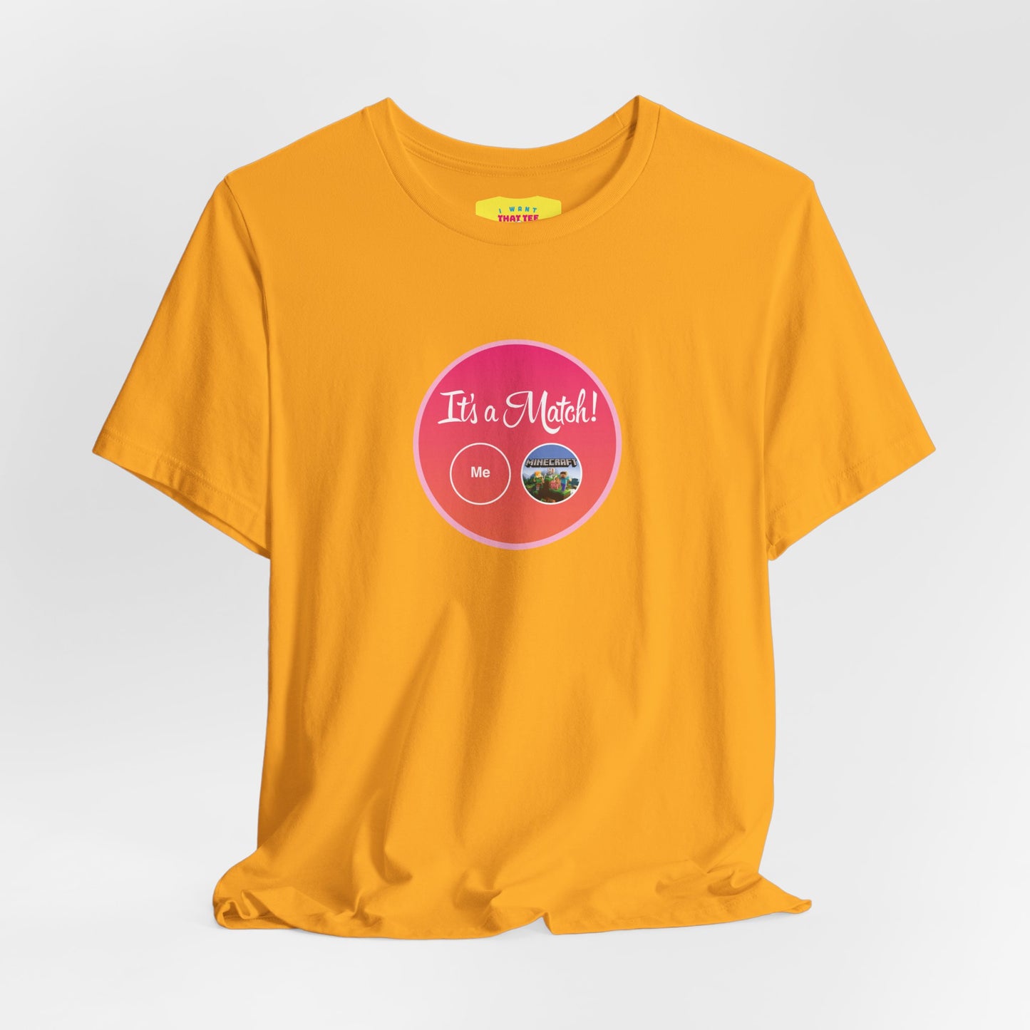 MINECRAFT TINDER MATCH (Unisex Softstyle T-Shirt)