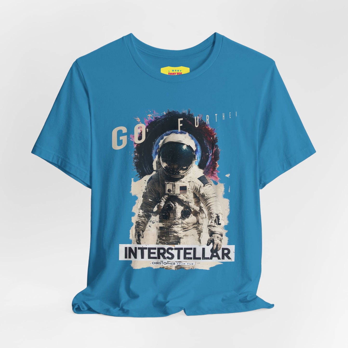 INTERSTELLAR - GO FURTHER (Unisex Jersey Short Sleeve Tee)