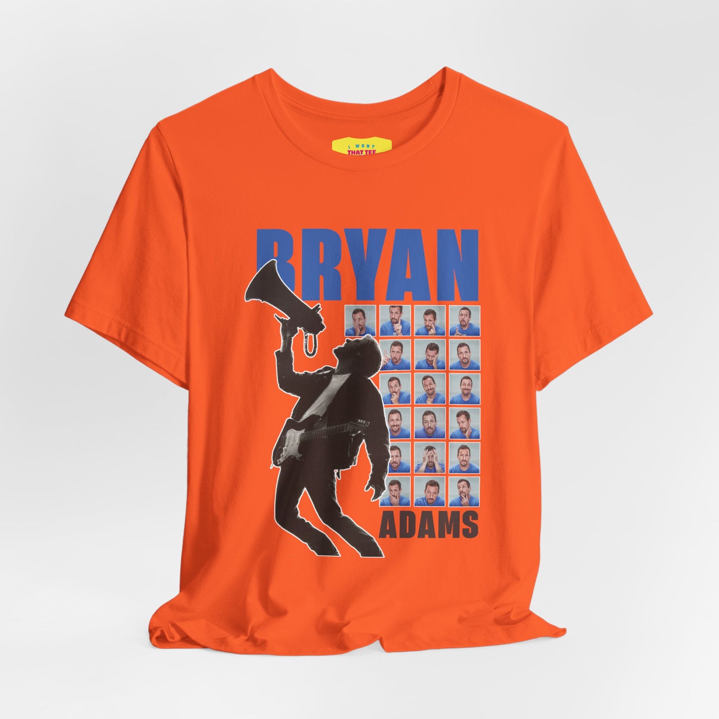 BRYAN ADAMS - ADAM SANDLER JOKE (Unisex Jersey Short Sleeve Tee)