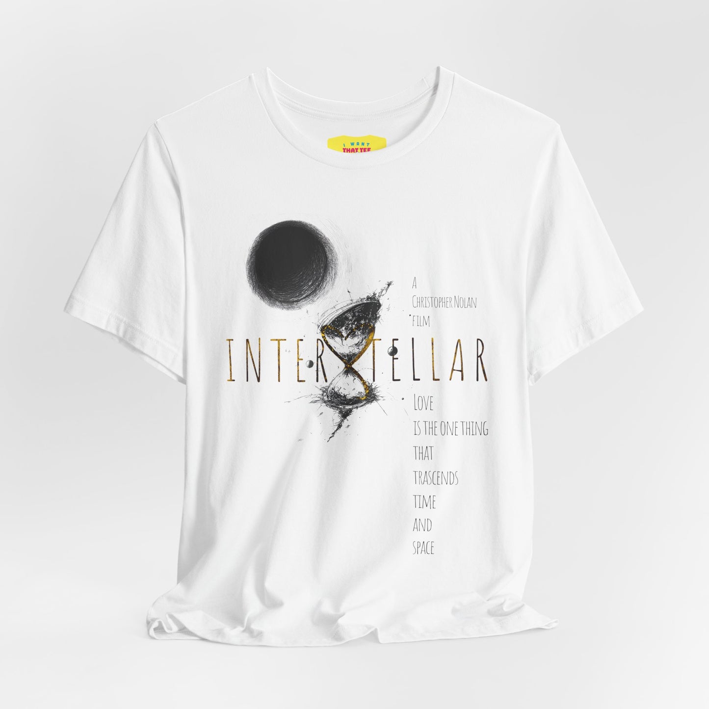 INTERSTELLAR - A CHRISTOPHER NOLAN FILM (Unisex Jersey Short Sleeve Tee)