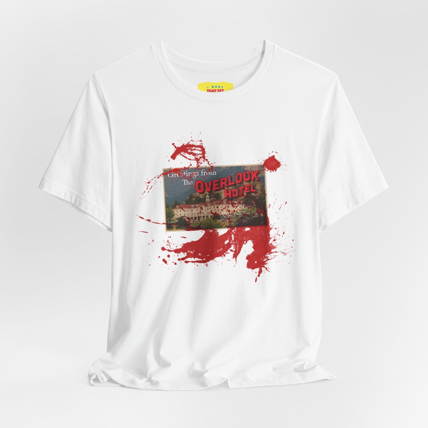 WELCOME TO OVERLOOK HOTEL - THE SHINNING (Unisex Softstyle T-Shirt)