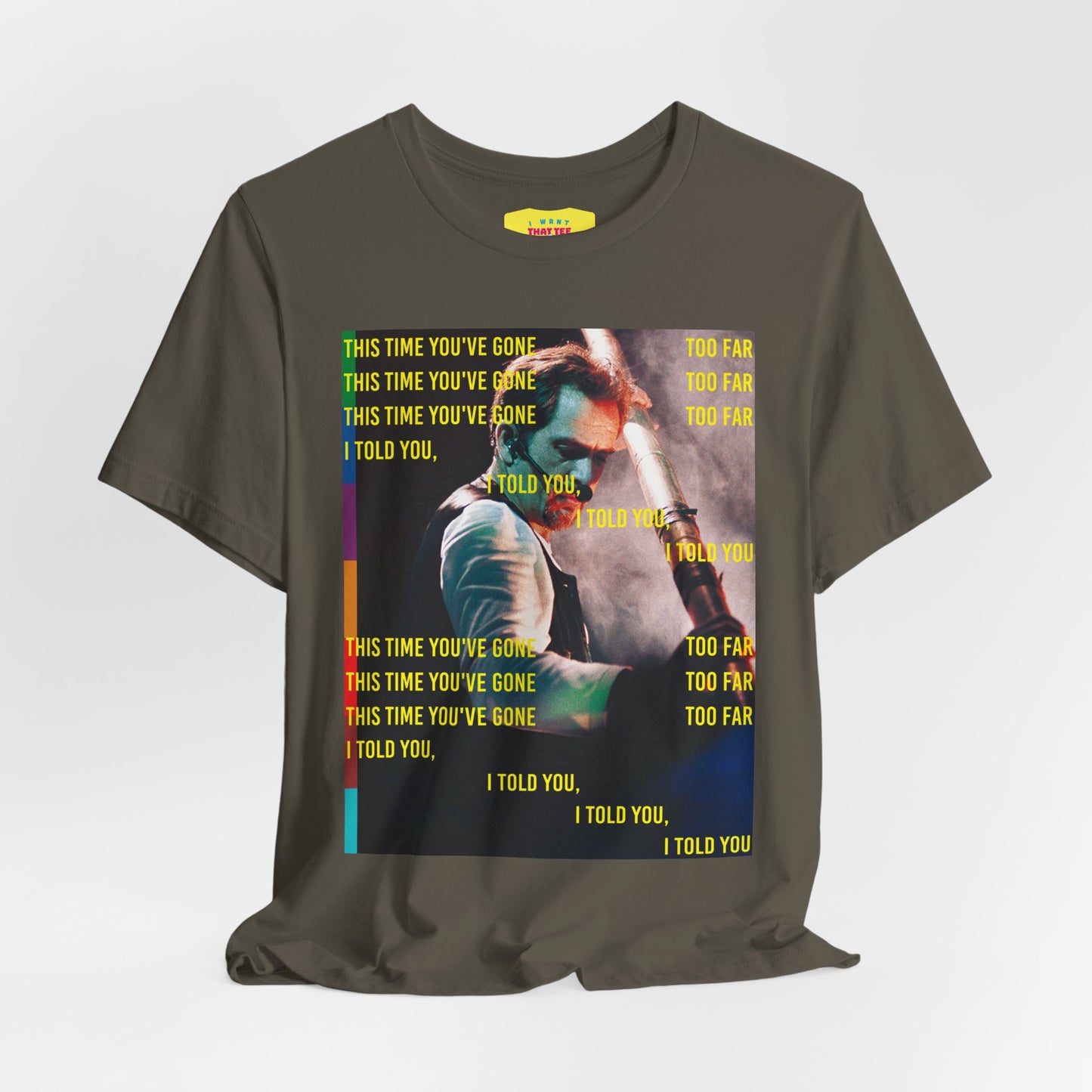 DIGGING IN THE DIRT - PETER GABRIEL SECRET WORLD LIVE (Unisex Jersey Short Sleeve Tee)