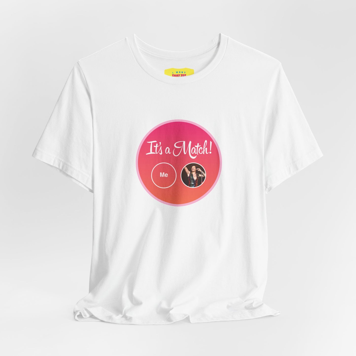 HARRY STYLES TINDER MATCH (Unisex Softstyle T-Shirt)