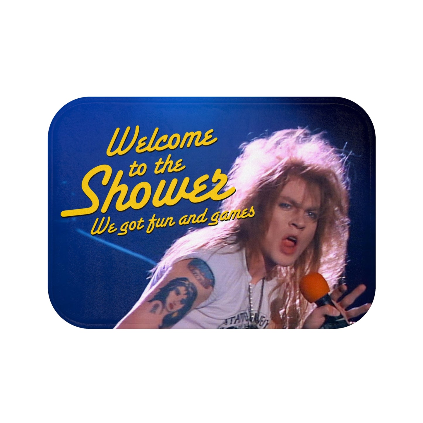 WELCOME TO THE SHOWER - AXL BATH MAT