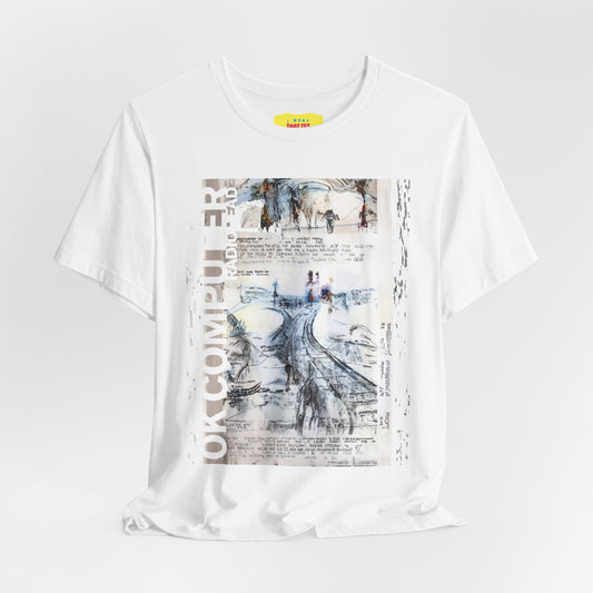 OK COMPUTER - RADIOHEAD (Unisex Jersey Short Sleeve Tee)