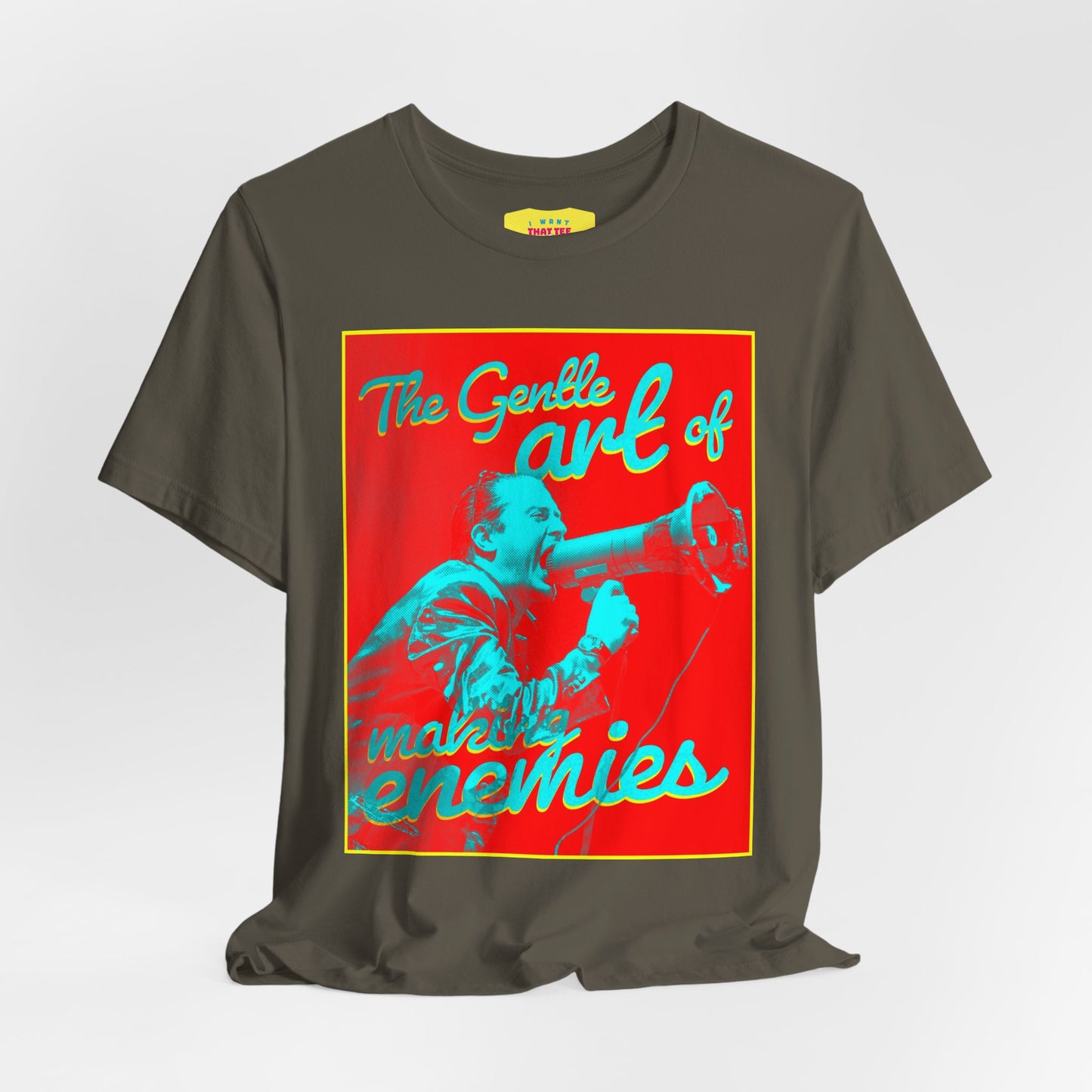 THE GENTLE ART OF MAKING ENEMIES - FAITH NO MORE (Unisex Jersey Short Sleeve Tee)