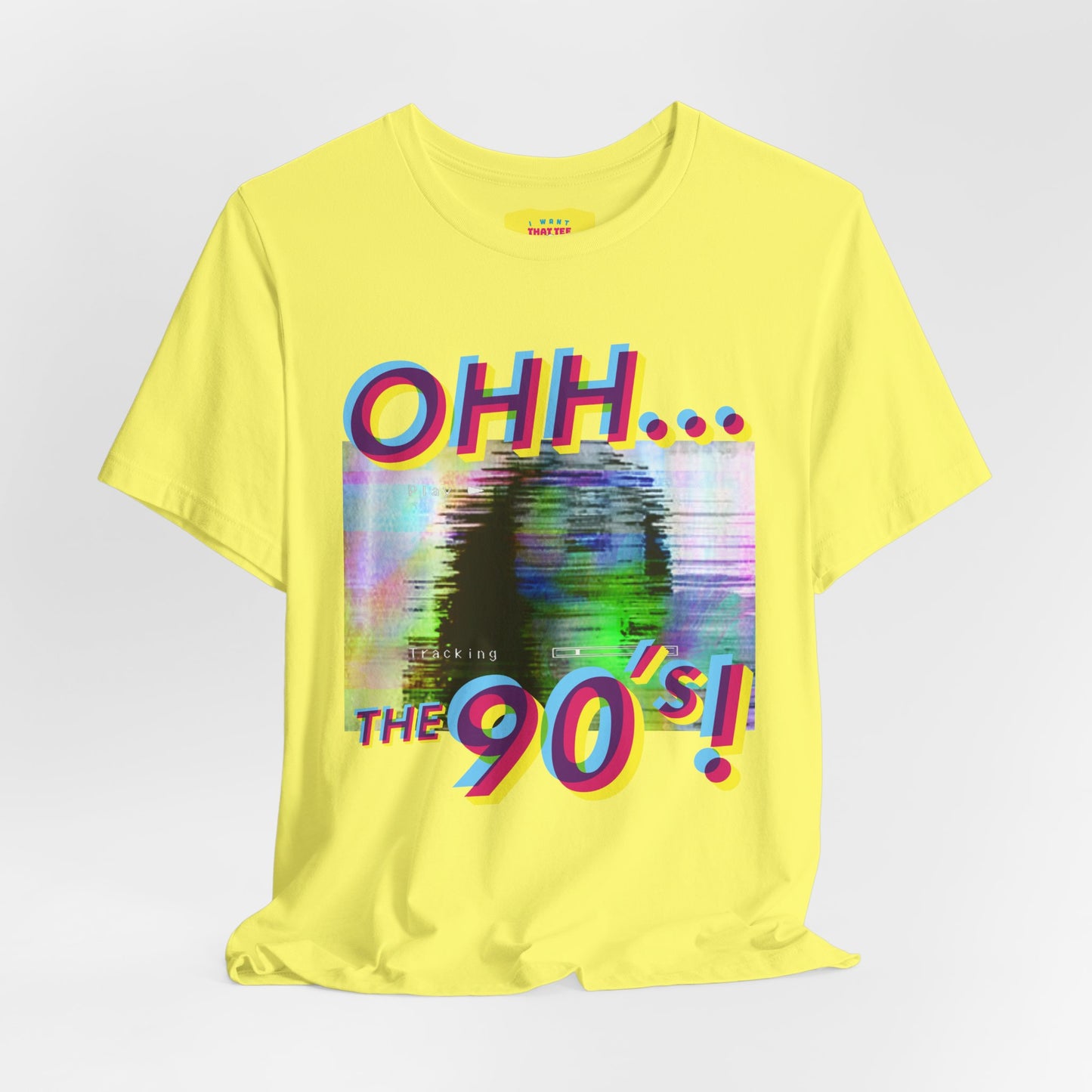 OHH... THE 90's - PORN CODER JOKE (Unisex Jersey Short Sleeve Tee)