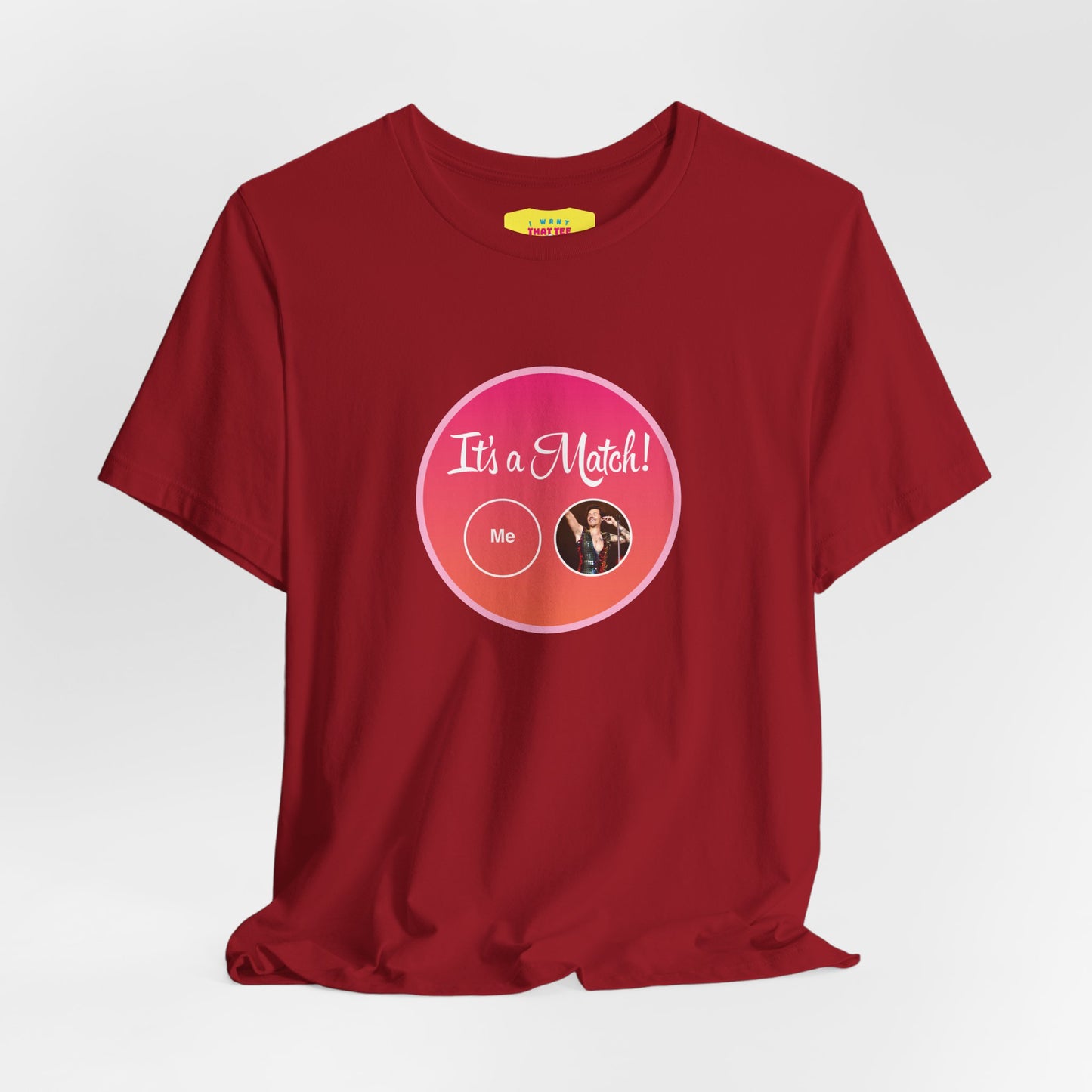 HARRY STYLES TINDER MATCH (Unisex Softstyle T-Shirt)