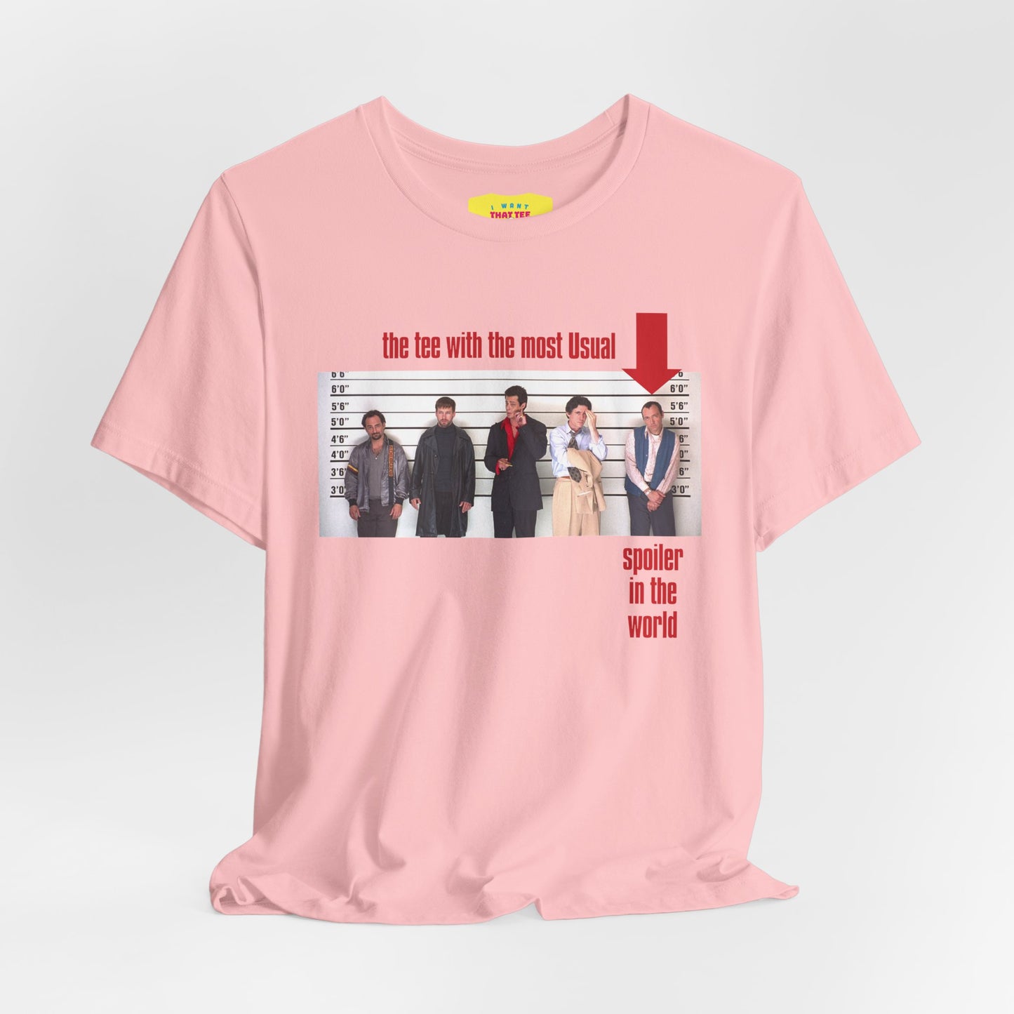 THE USUAL SUSPECTS SPOILER (Unisex Jersey Short Sleeve Tee)