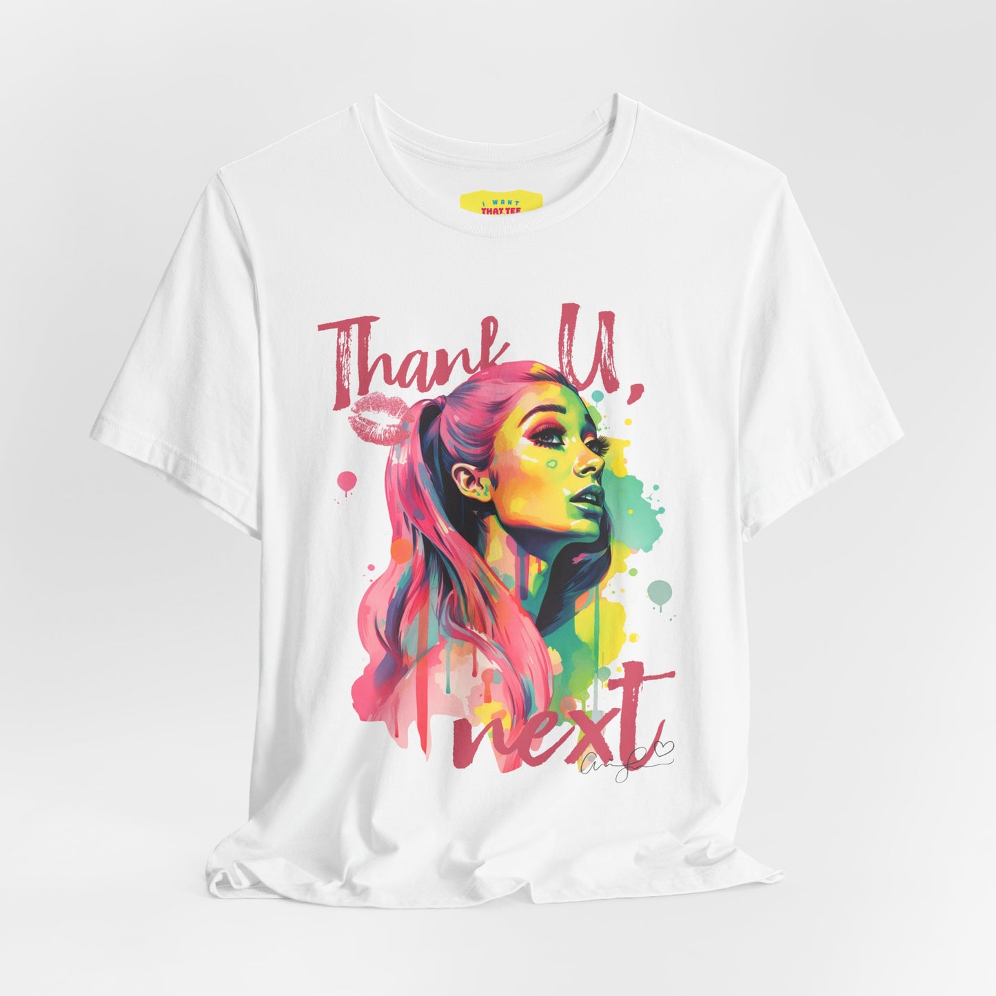 ARlANA GRANDE - THANK U, NEXT (Unisex Jersey Short Sleeve Tee)