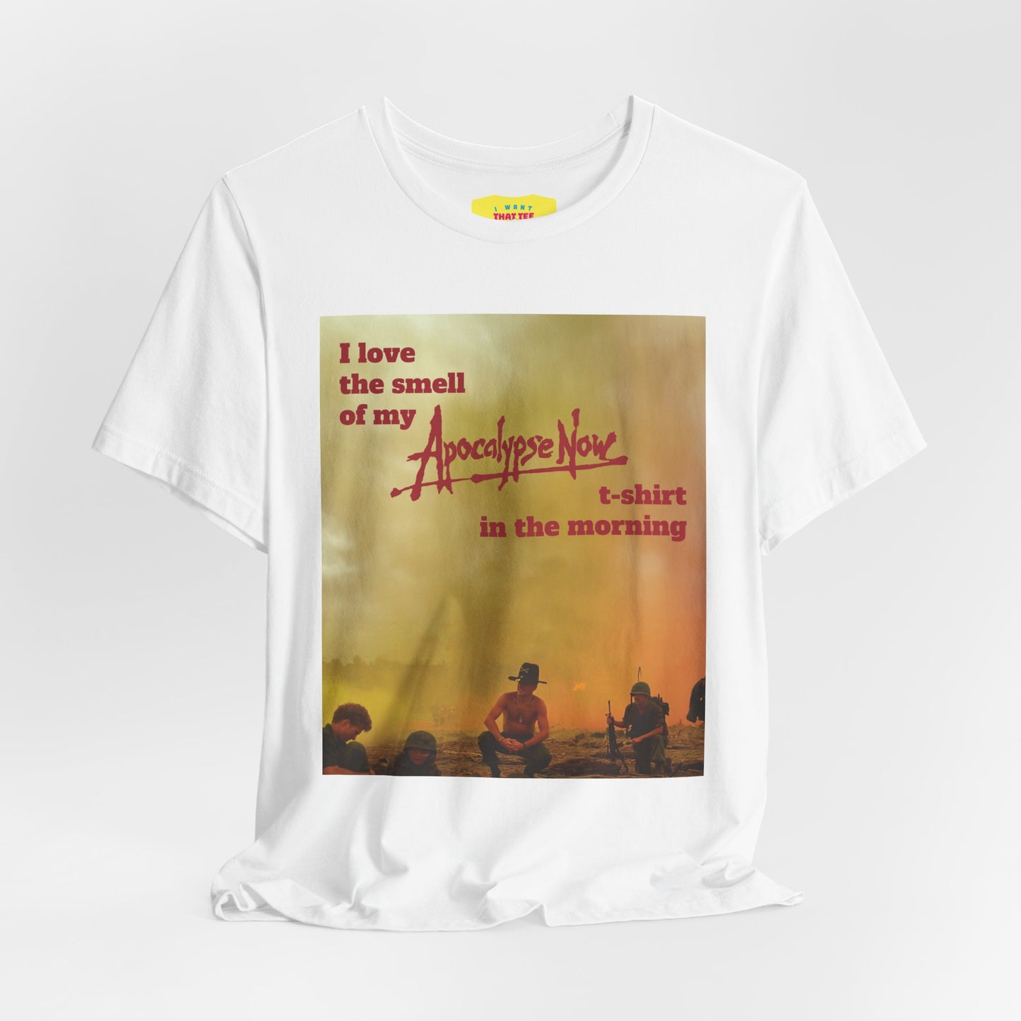 APOCALYPSE NOW QUOTE JOKE (Unisex Jersey Short Sleeve Tee)