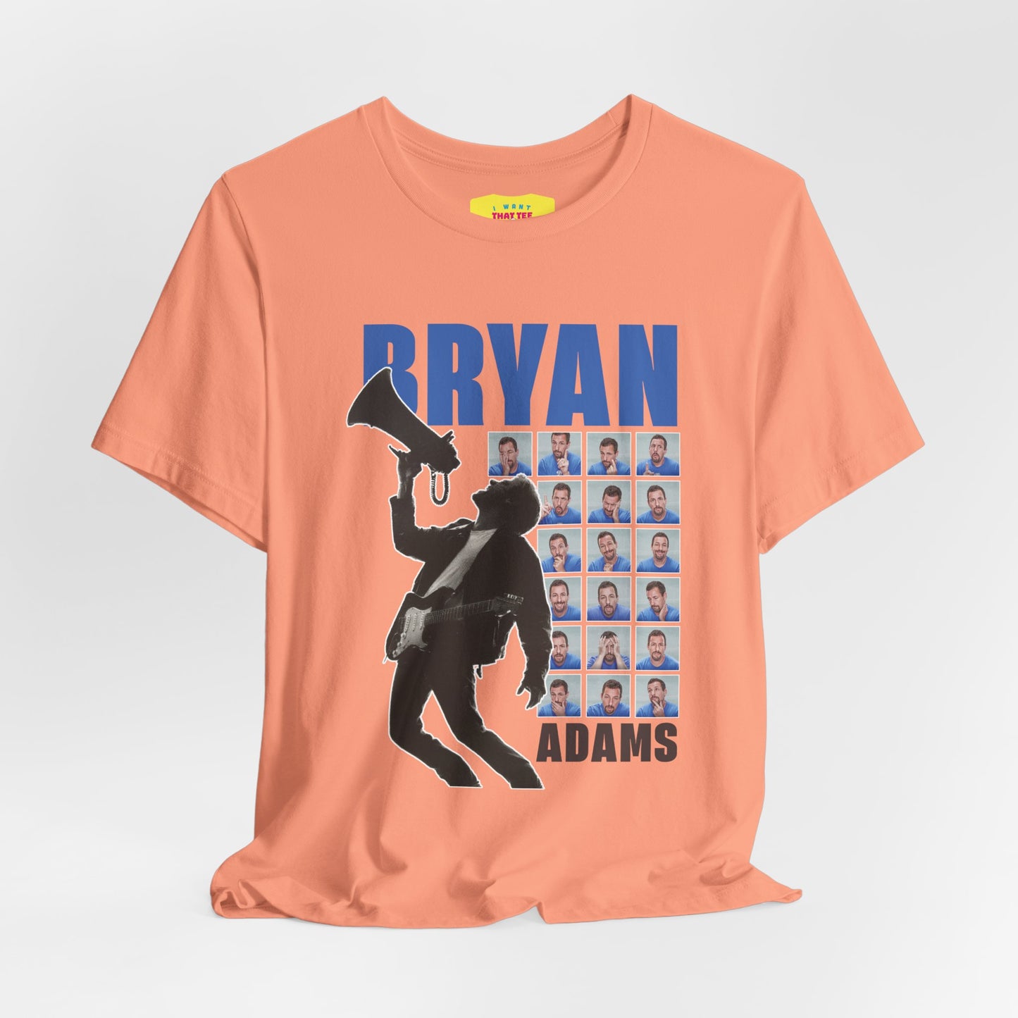 BRYAN ADAMS - ADAM SANDLER JOKE (Unisex Jersey Short Sleeve Tee)