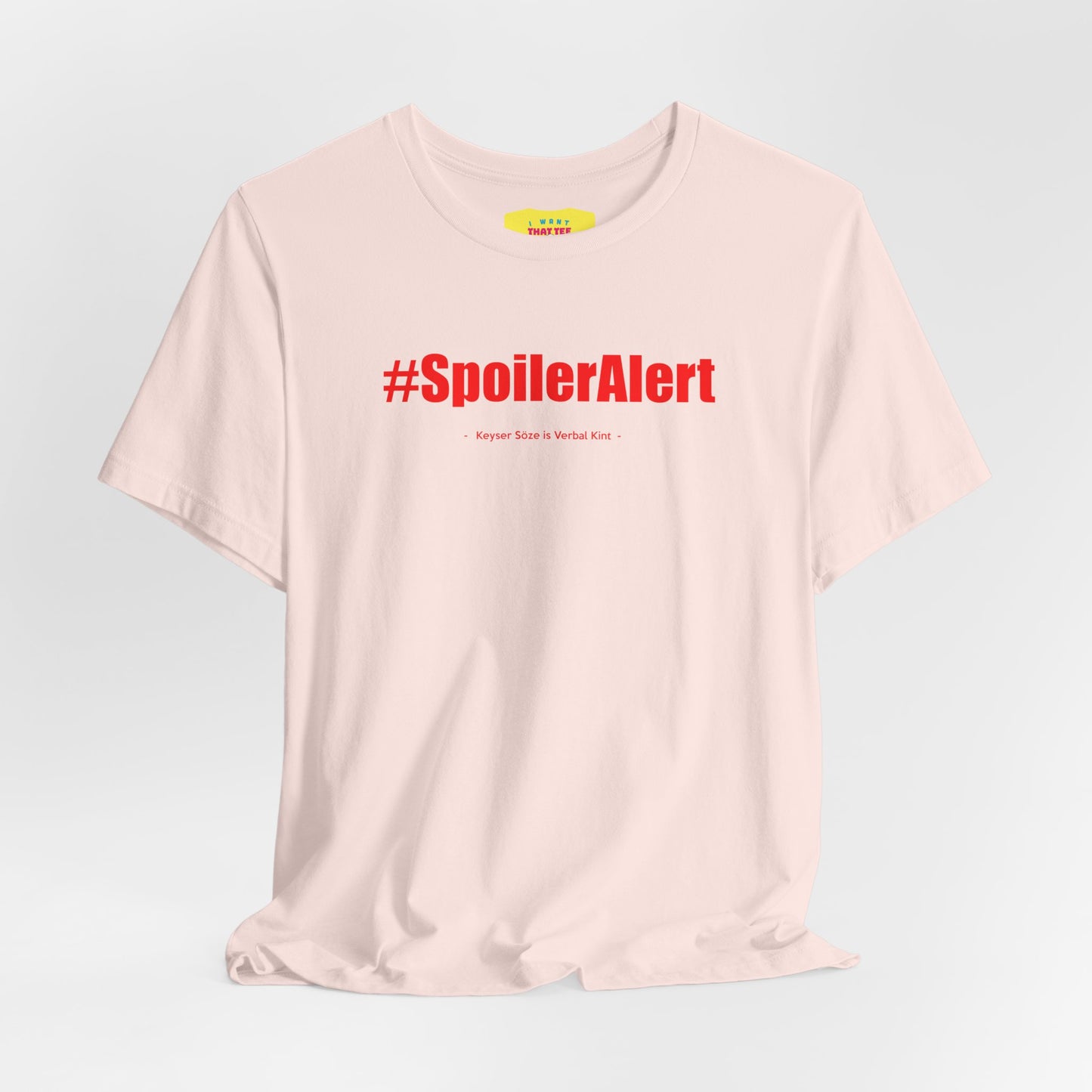 SPOILER ALERT/KEYSER SÖZE IS VERBAL KINT (Unisex Softstyle T-Shirt)