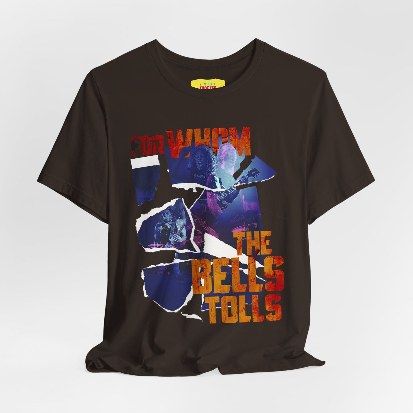 FOR WHOM THE BELLS TOLLS - METALLICA (Unisex Jersey Short Sleeve Tee)