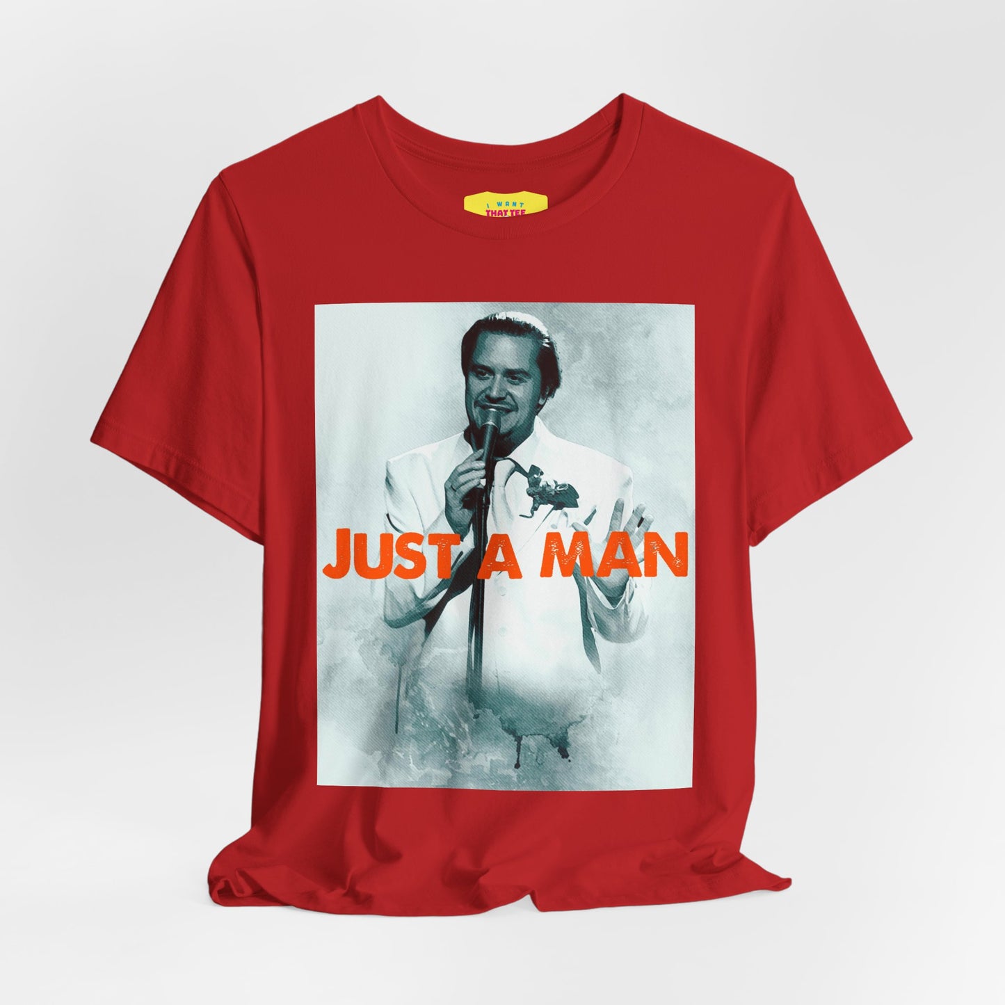 JUST A MAN - MIKE PATTON/FAITH NO MORE (Unisex Jersey Short Sleeve Tee)