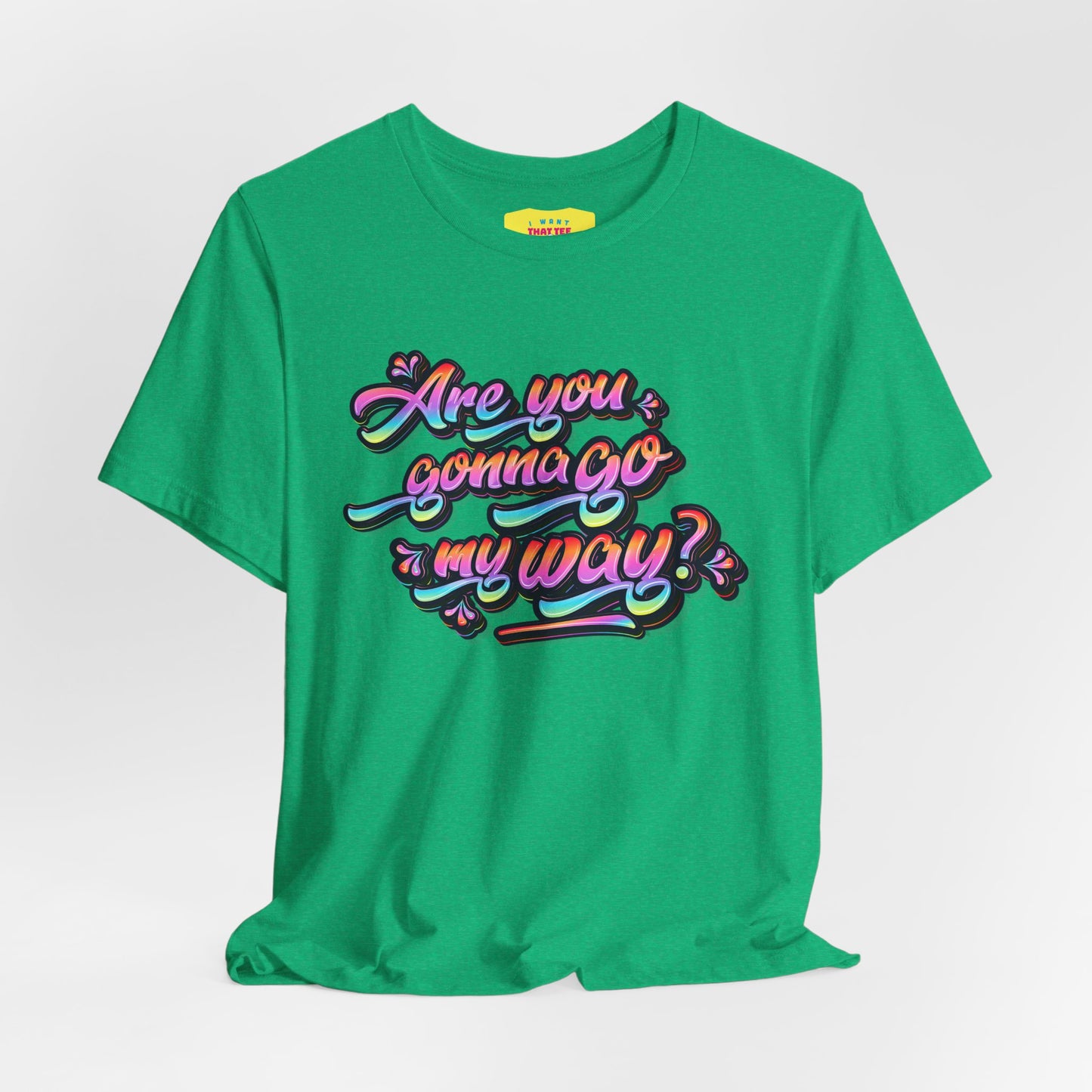 ARE YOU GONNA GO MY WAY? - LENNY KRAVITZ (Unisex Softstyle T-Shirt)