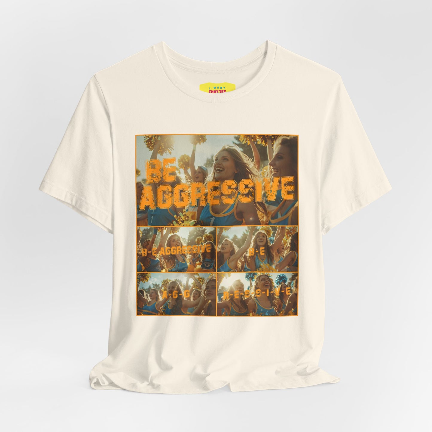 BE AGGRESSIVE - FAITH NO MORE (Unisex Jersey Short Sleeve Tee)