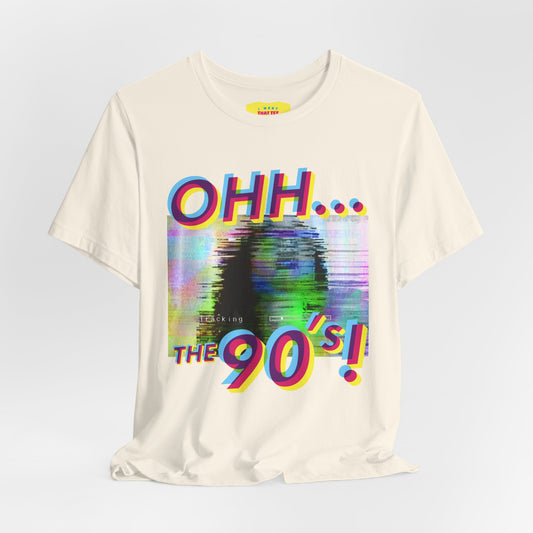 OHH... THE 90's - PORN CODER JOKE (Unisex Jersey Short Sleeve Tee)