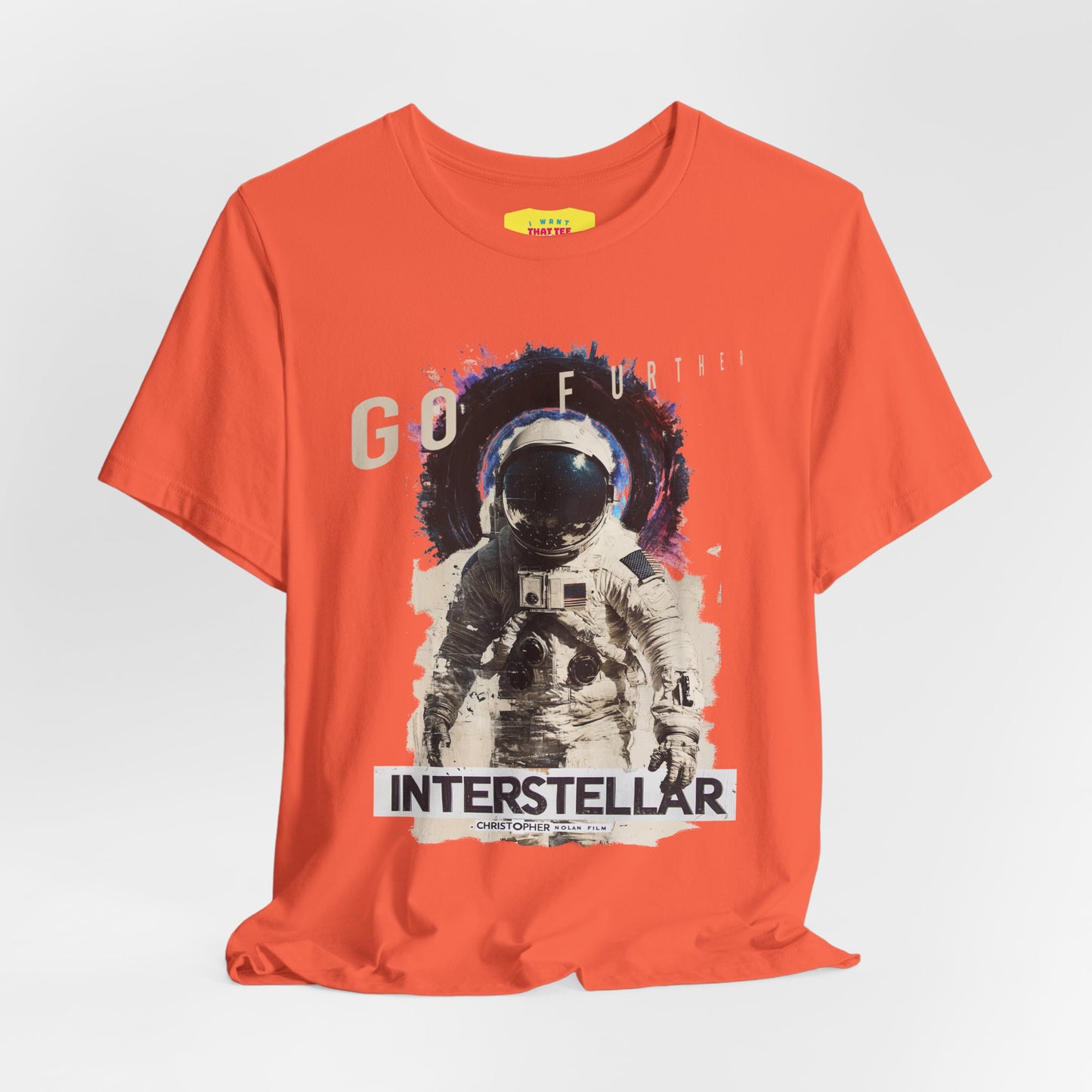 INTERSTELLAR - GO FURTHER (Unisex Jersey Short Sleeve Tee)